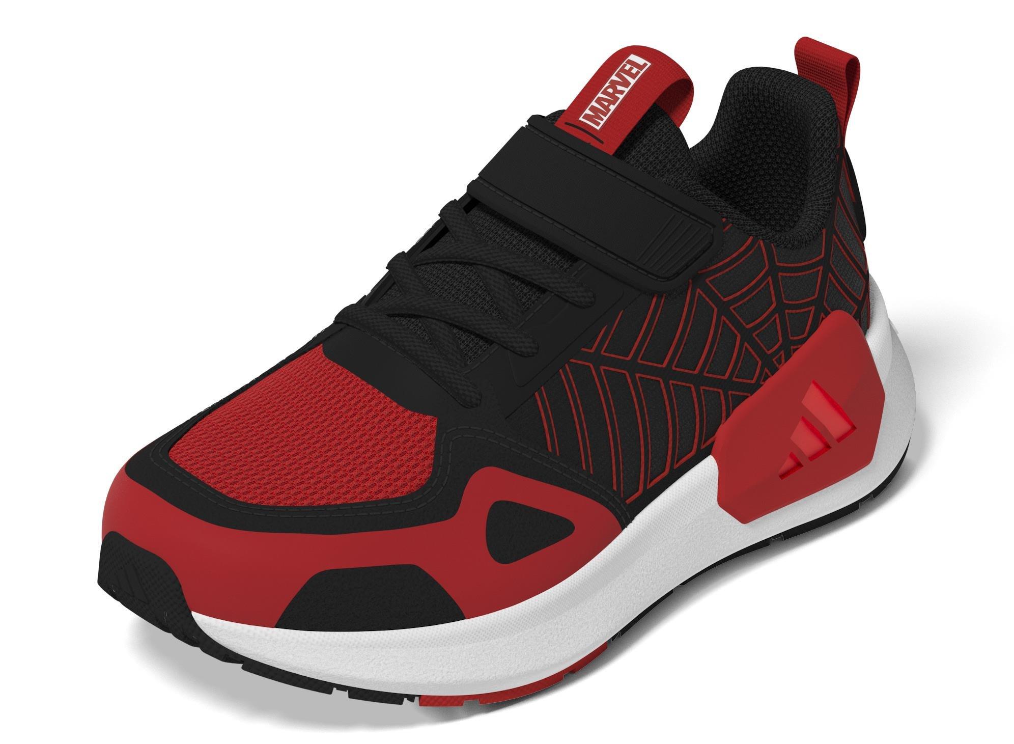 Unisex Kids adidas Marvel Spider-Man Runner Shoes, Black, A701_ONE, large image number 11