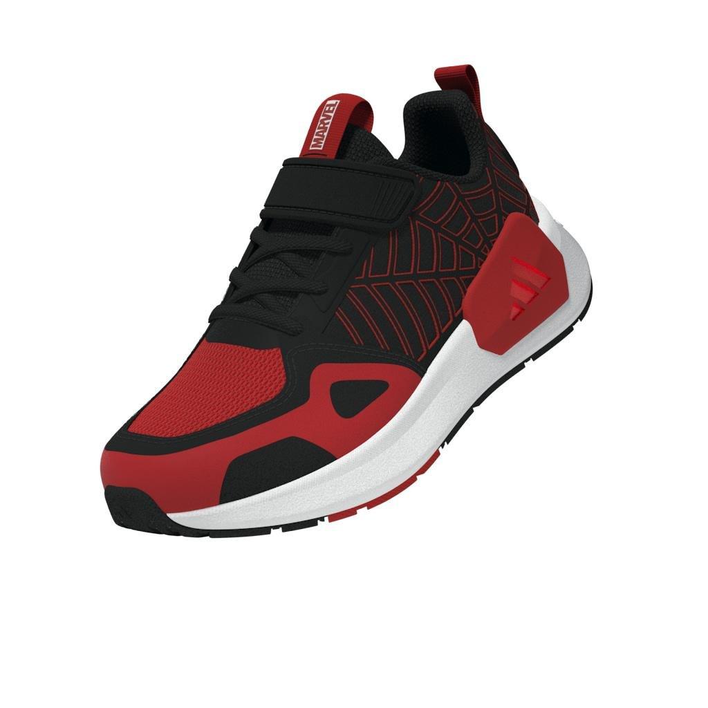 Unisex Kids adidas Marvel Spider-Man Runner Shoes, Black, A701_ONE, large image number 13