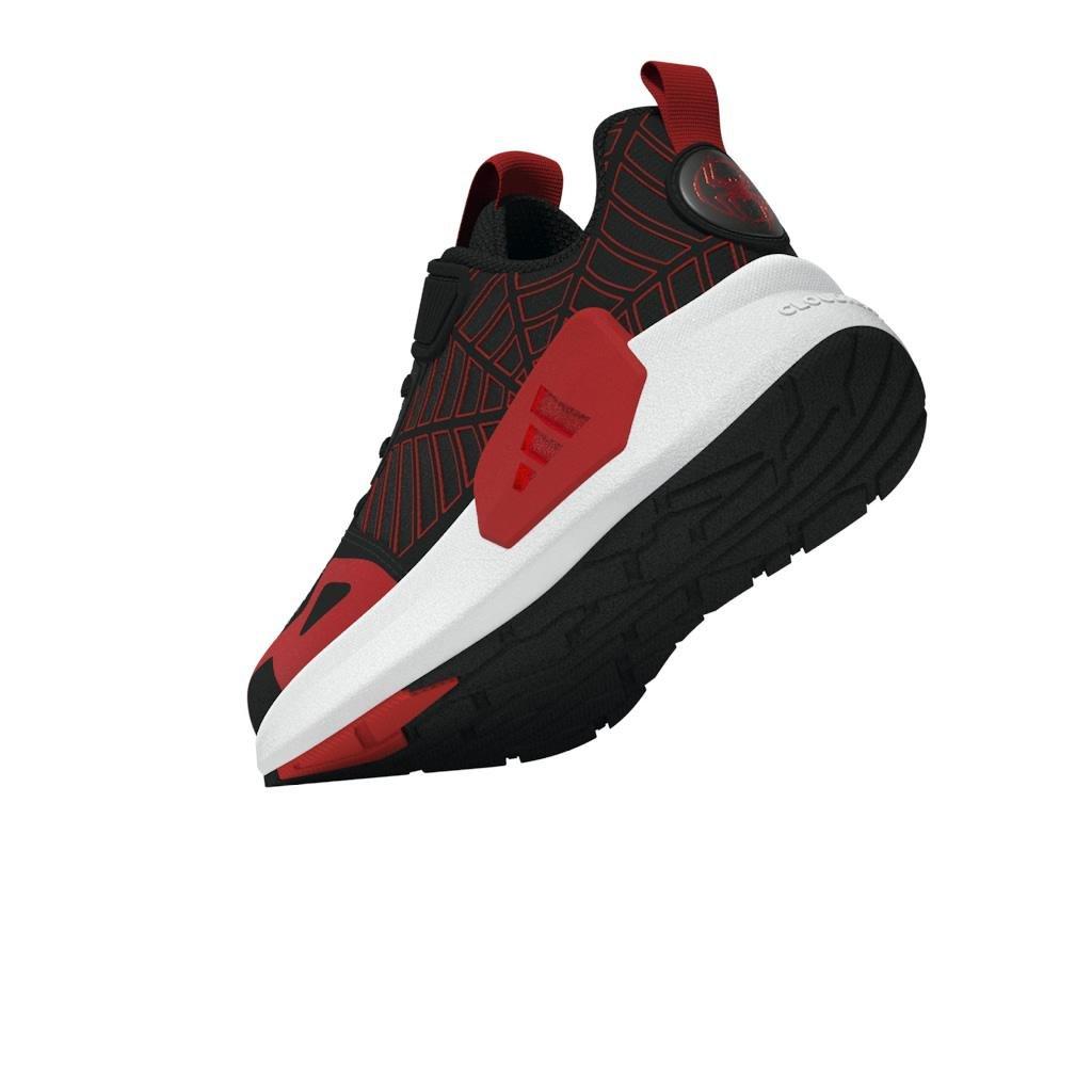 Unisex Kids adidas Marvel Spider-Man Runner Shoes, Black, A701_ONE, large image number 14