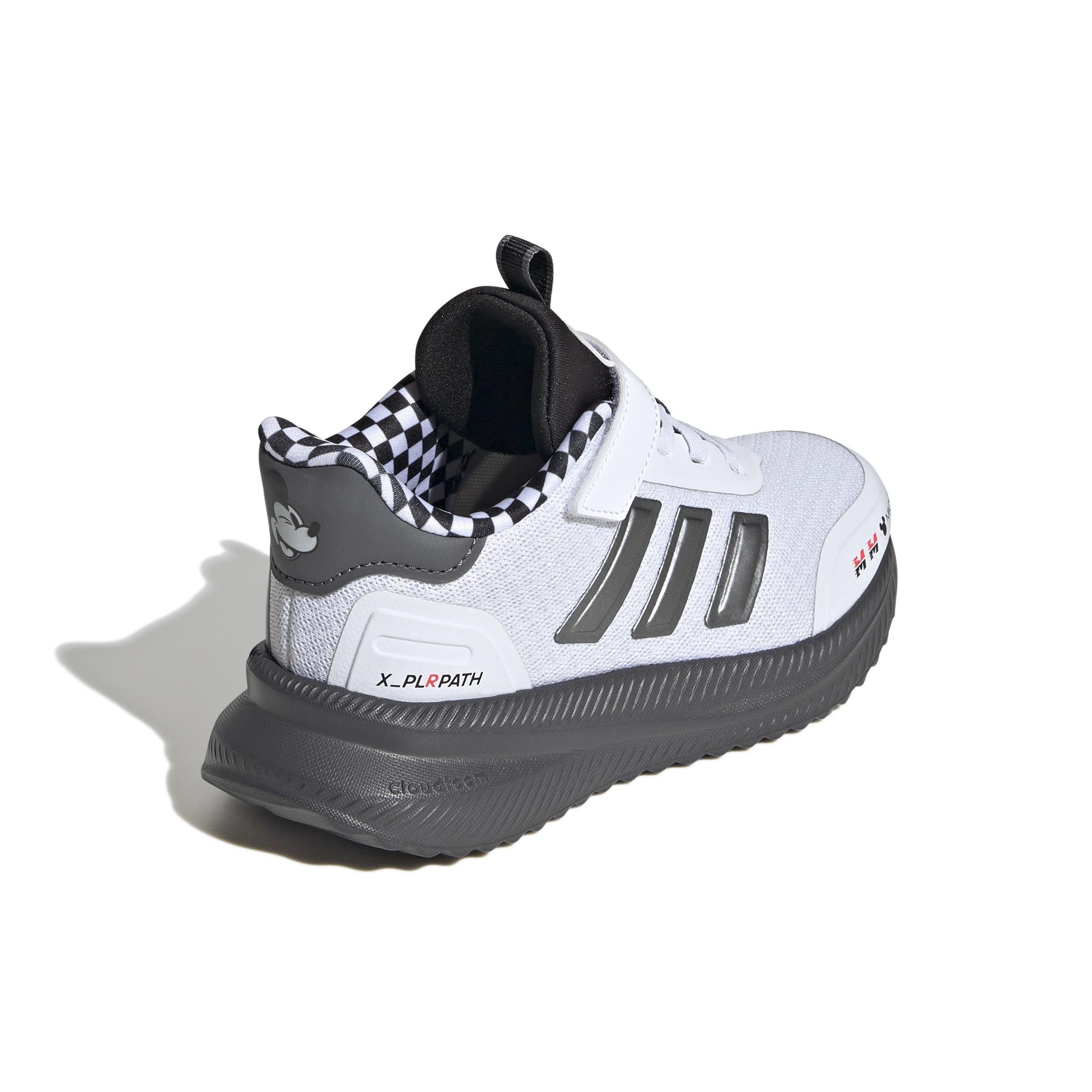 Unisex adidas x Disney Mickey Mouse X_PLRPATH Shoes, White, A701_ONE, large image number 3