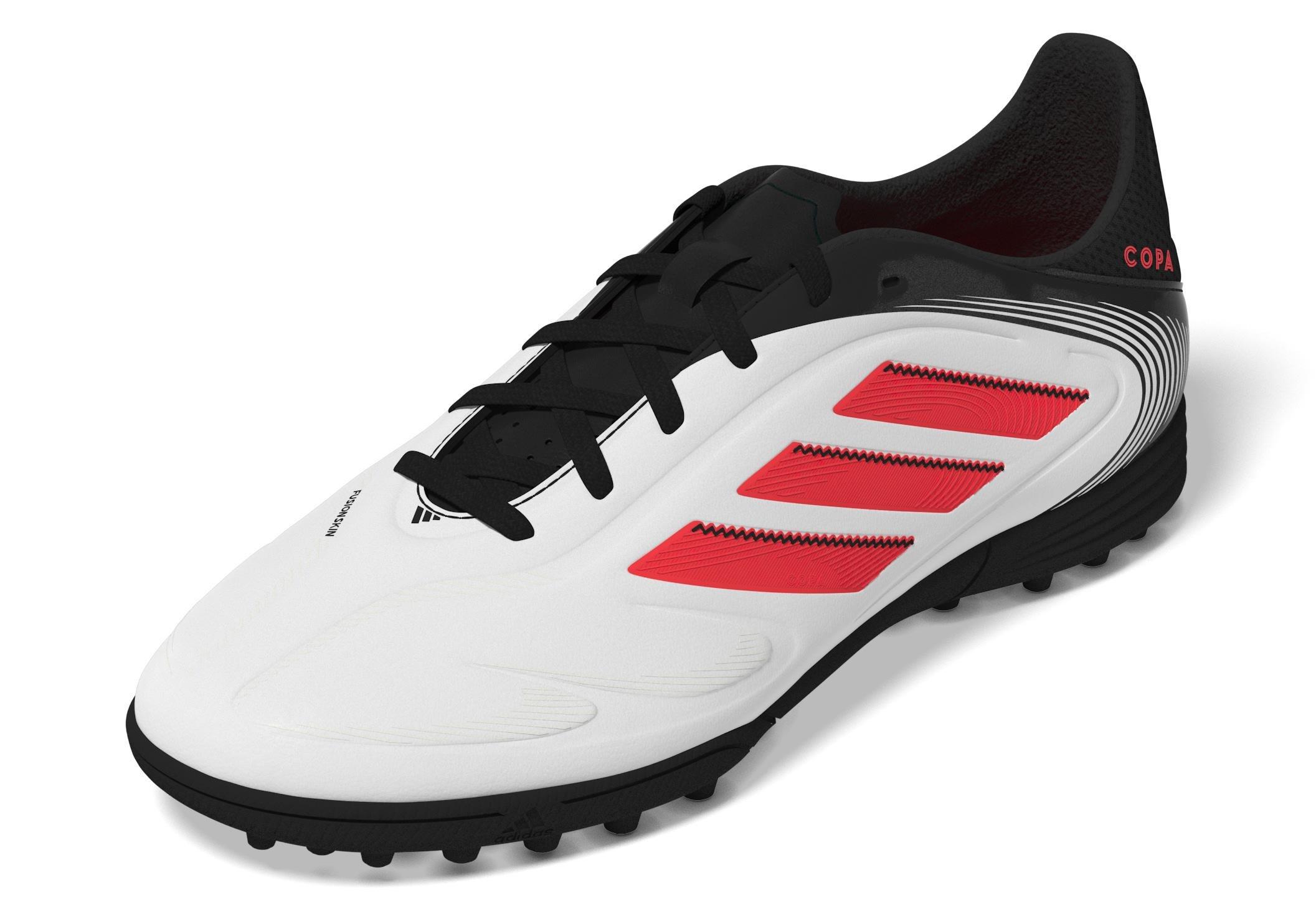 Unisex Kids Copa Pure 3 League Turf Boots, White, , large image number 14