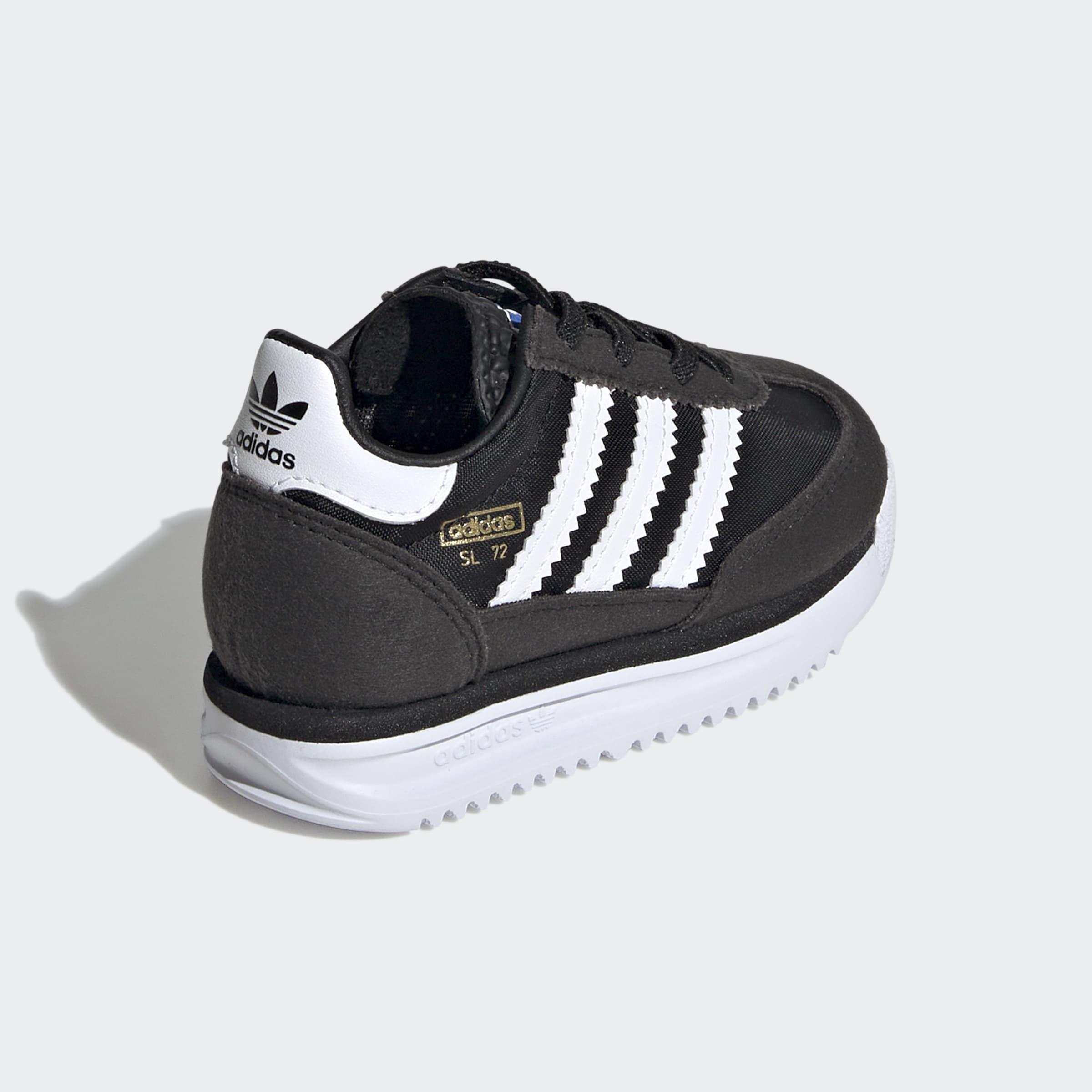 Kids Unisex SL 72 RS Elastic Laces Shoes, Black, A701_ONE, large image number 3