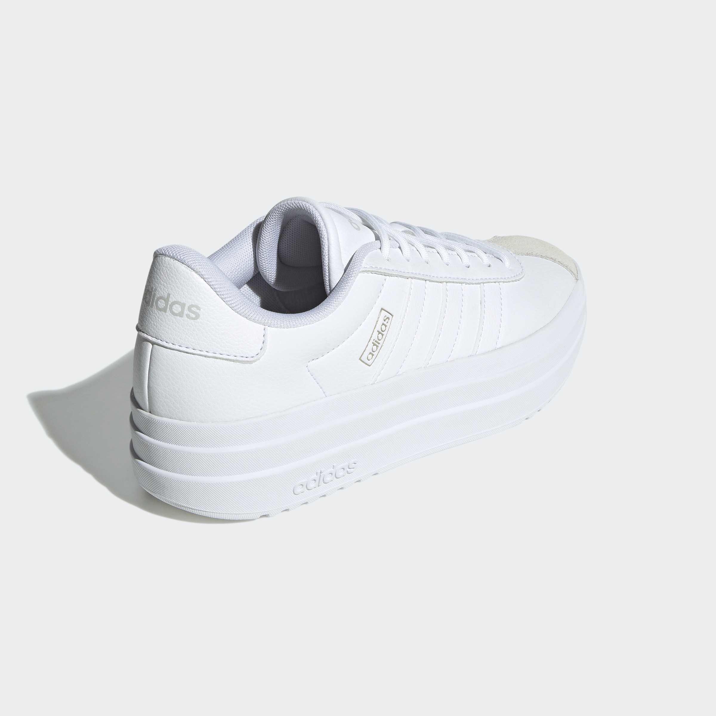 VL Court Bold Shoes, White, A701_ONE, large image number 3