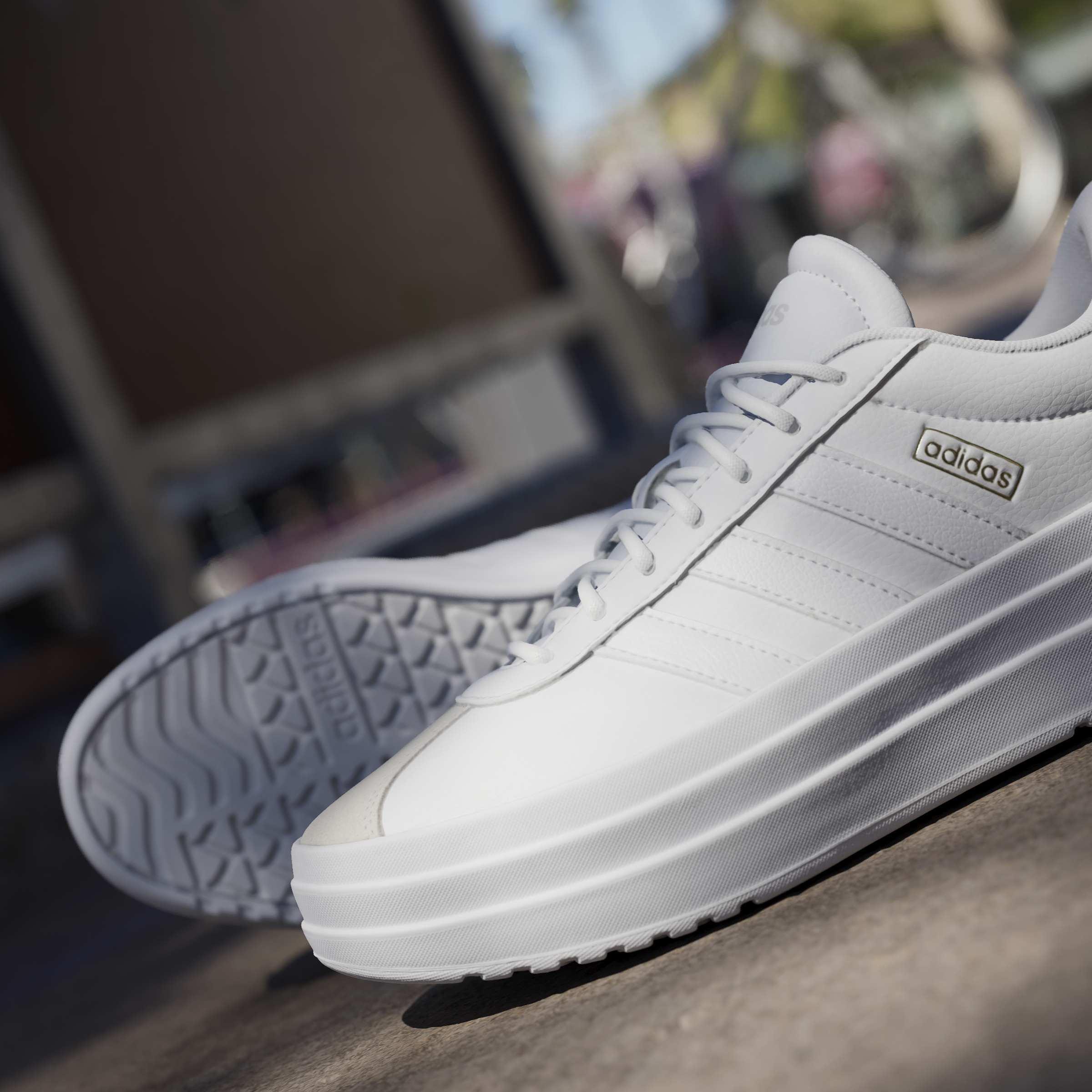 VL Court Bold Shoes, White, A701_ONE, large image number 11