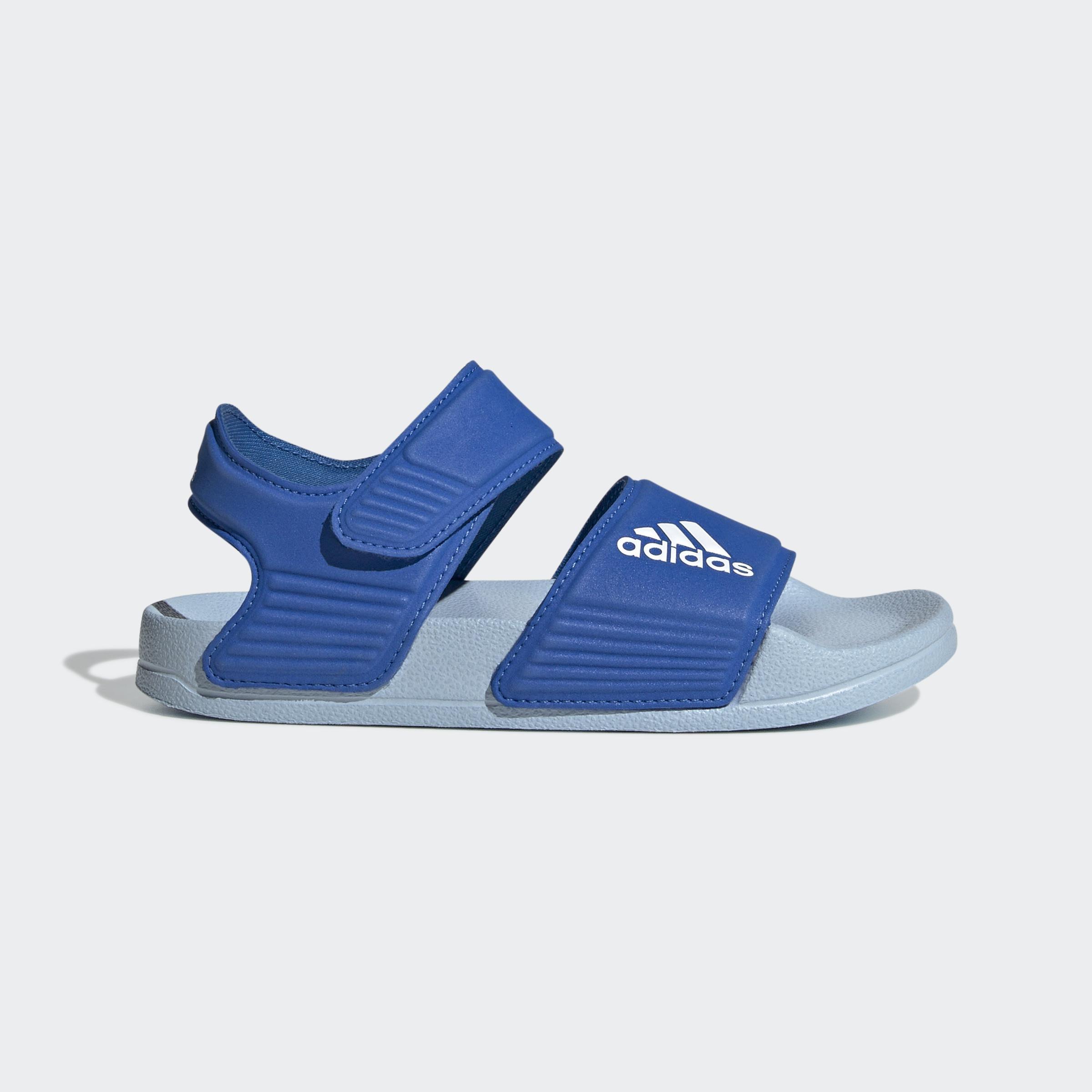 Unisex Kids Adilette Sandals, Blue, , large image number 1