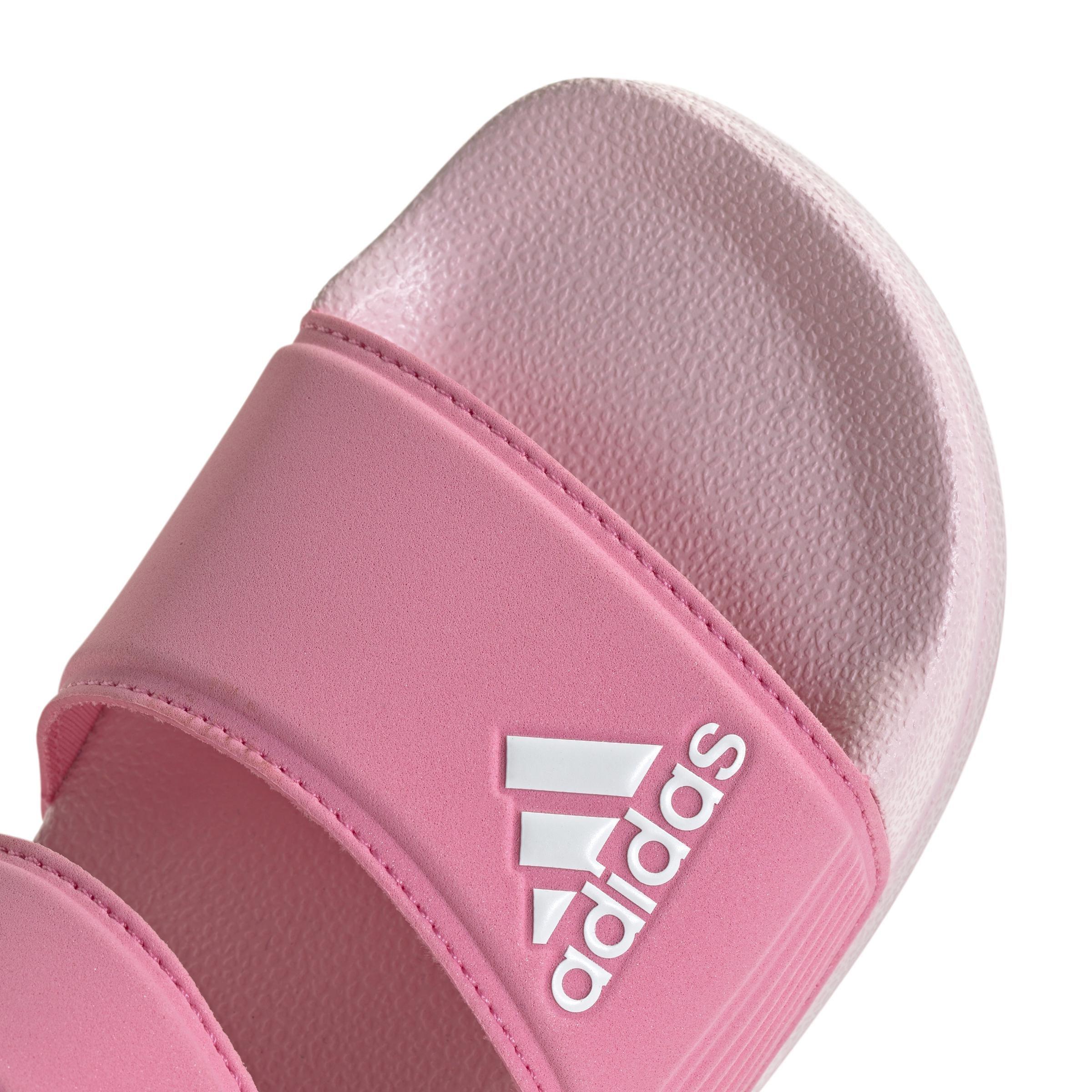 Unisex Kids Adilette Sandals, Pink, A701_ONE, large image number 5