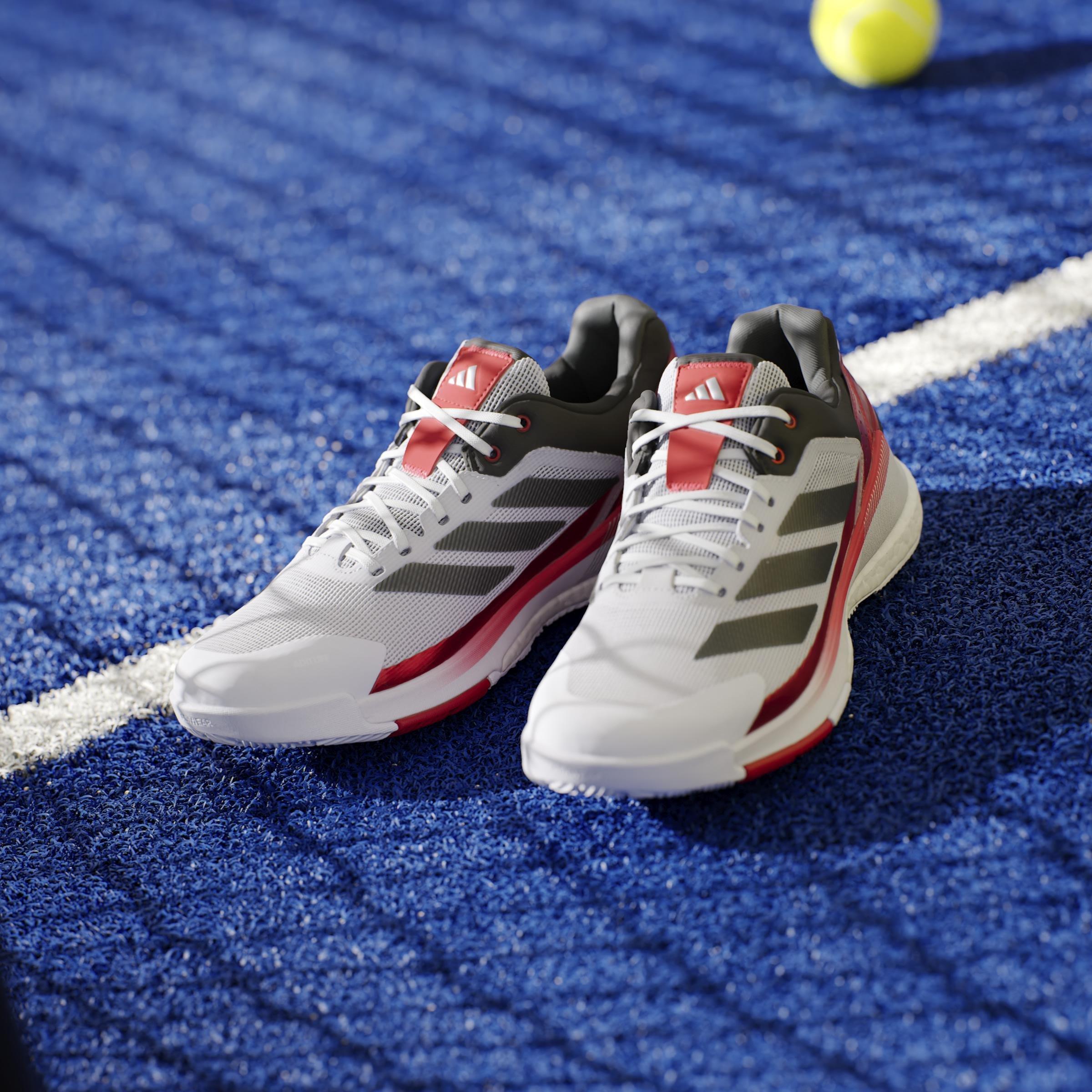 Crazyquick BOOST Padel Shoes, White, , large image number 7