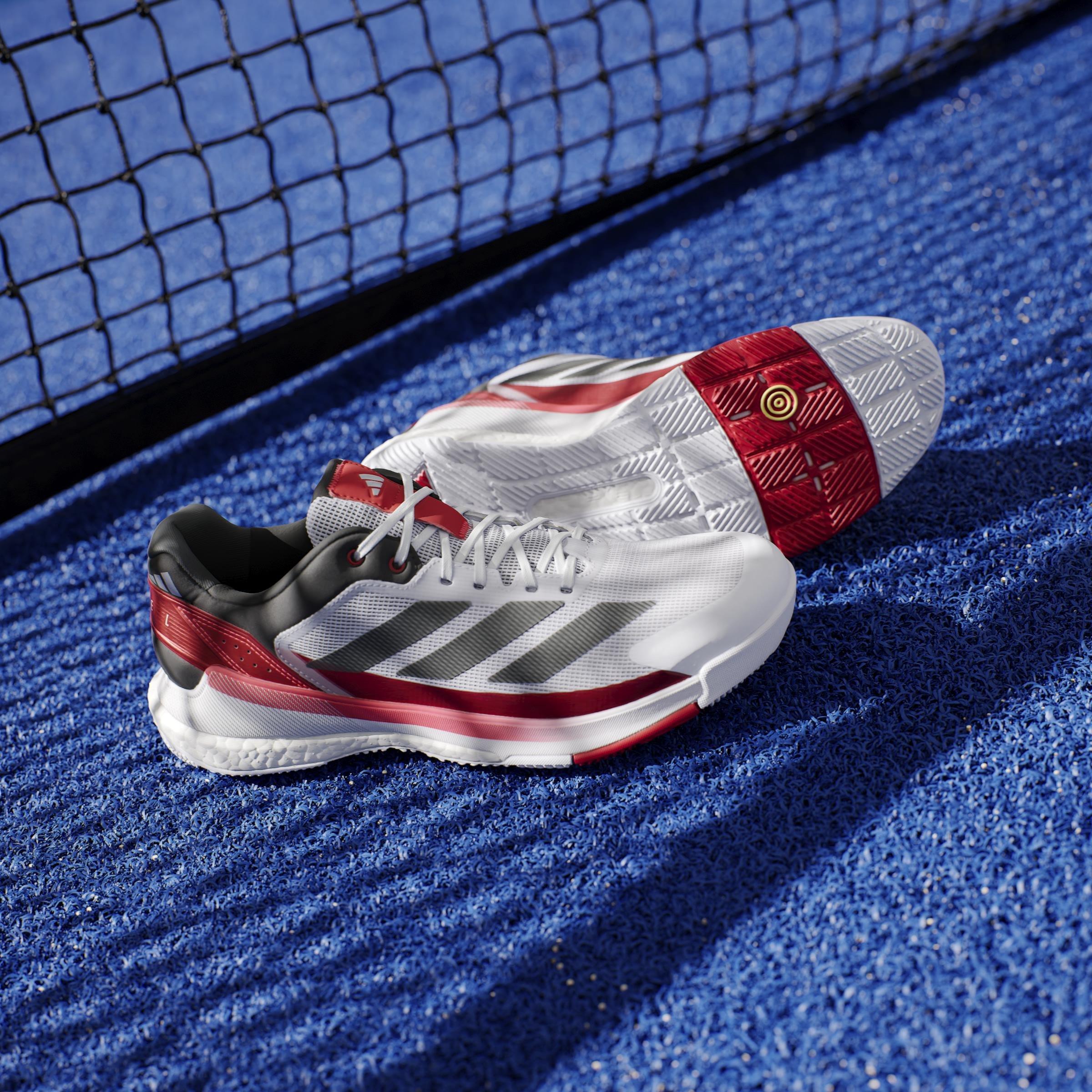 Crazyquick BOOST Padel Shoes, White, , large image number 8