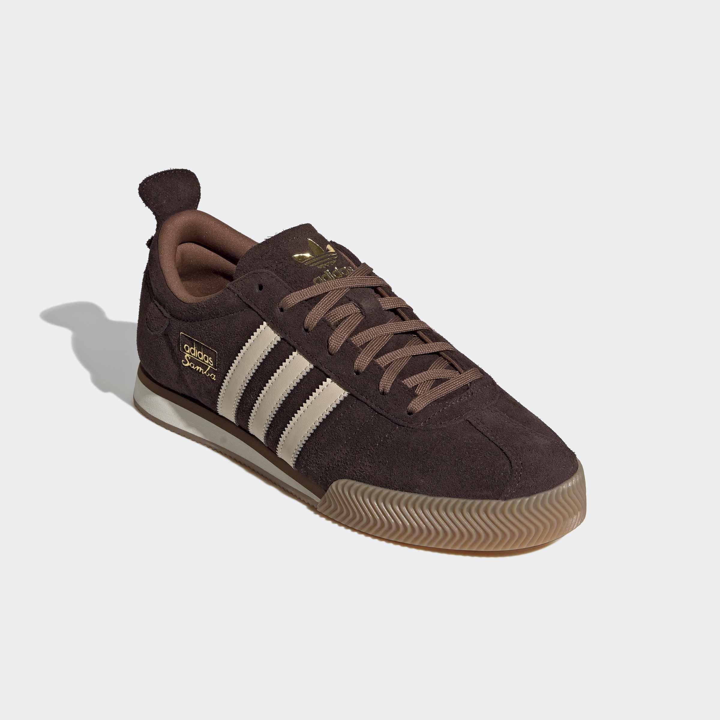 Unisex Samba 62 Super Shoes, Brown, A701_ONE, large image number 2