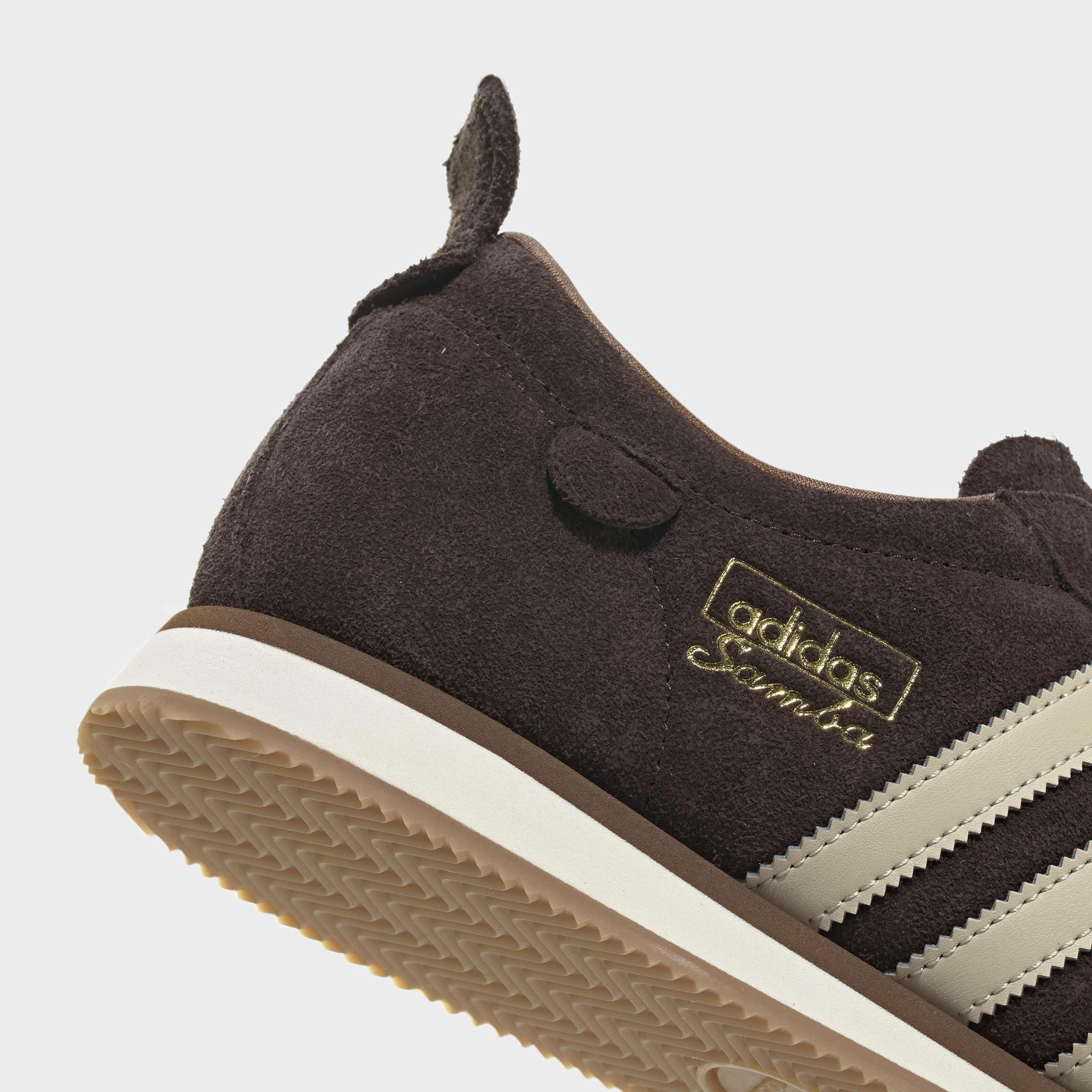 Unisex Samba 62 Super Shoes, Brown, A701_ONE, large image number 5