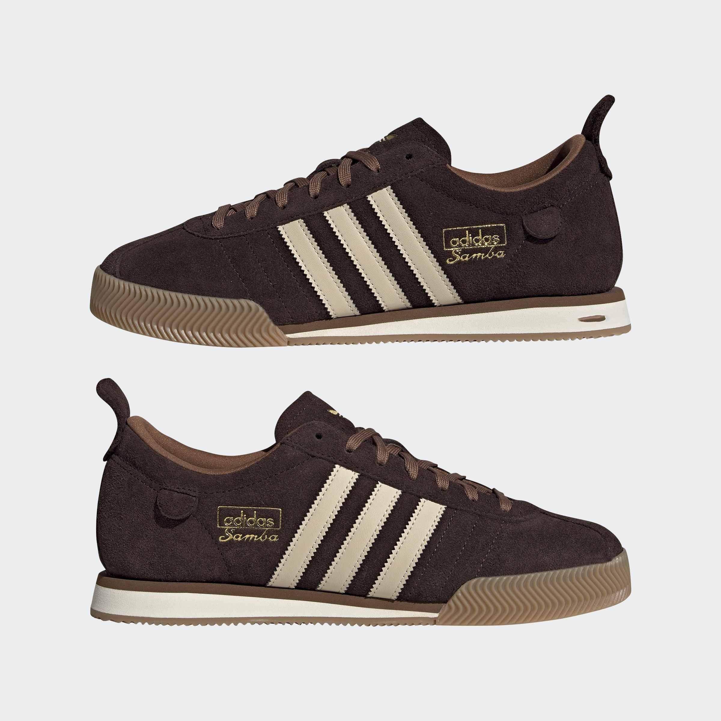 Unisex Samba 62 Super Shoes, Brown, A701_ONE, large image number 7
