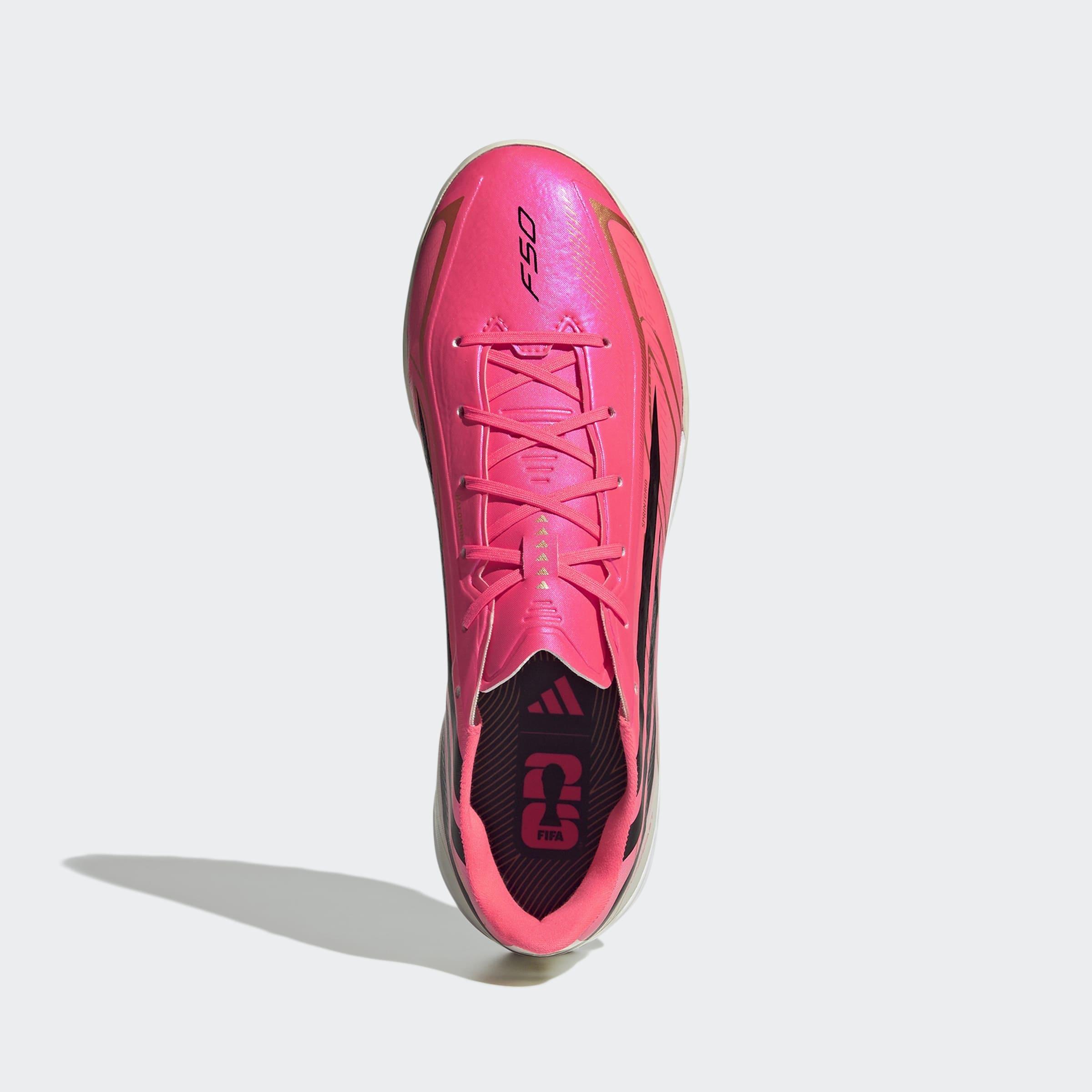 Unisex F50 HYPERFAST LEAGUE Turf Football Shoes, Pink