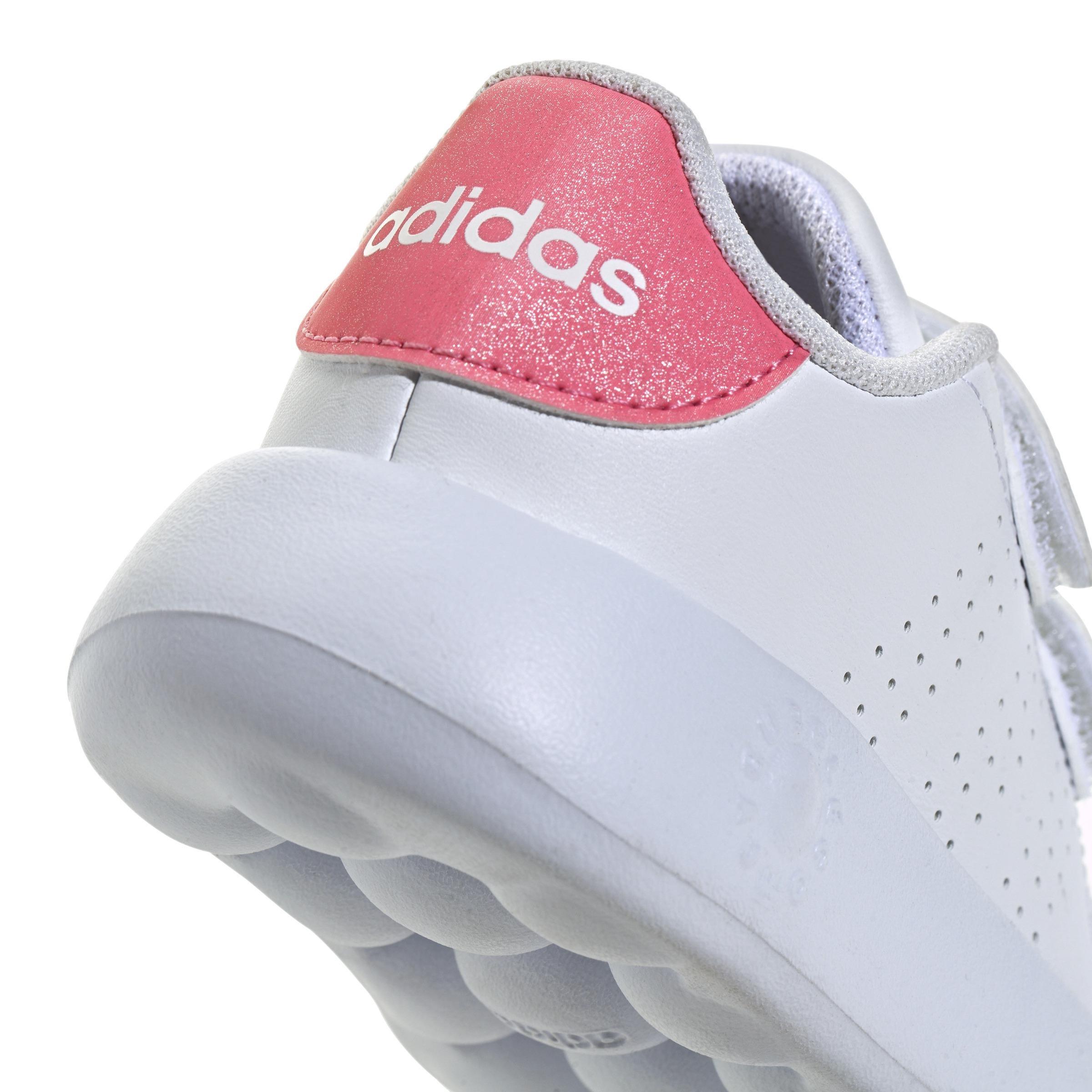 Unisex Kids Advantage Shoes, White, A701_ONE, large image number 5