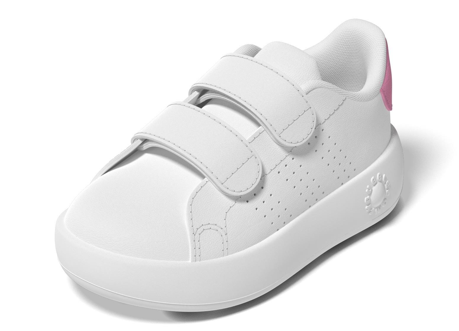 Unisex Kids Advantage Shoes, White, A701_ONE, large image number 12