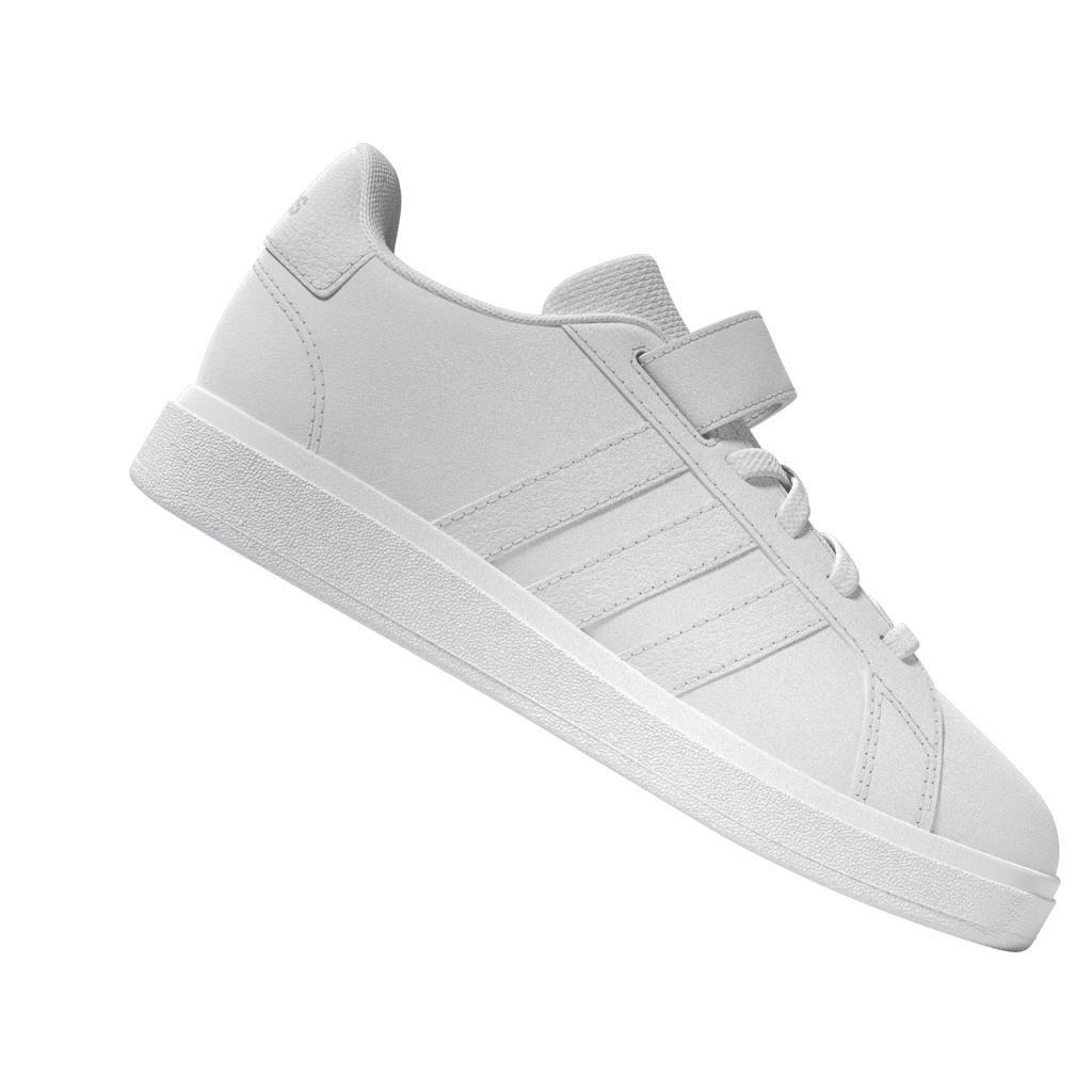 Kids Unisex Grand Court 2.0 Shoes, White, A701_ONE, large image number 6