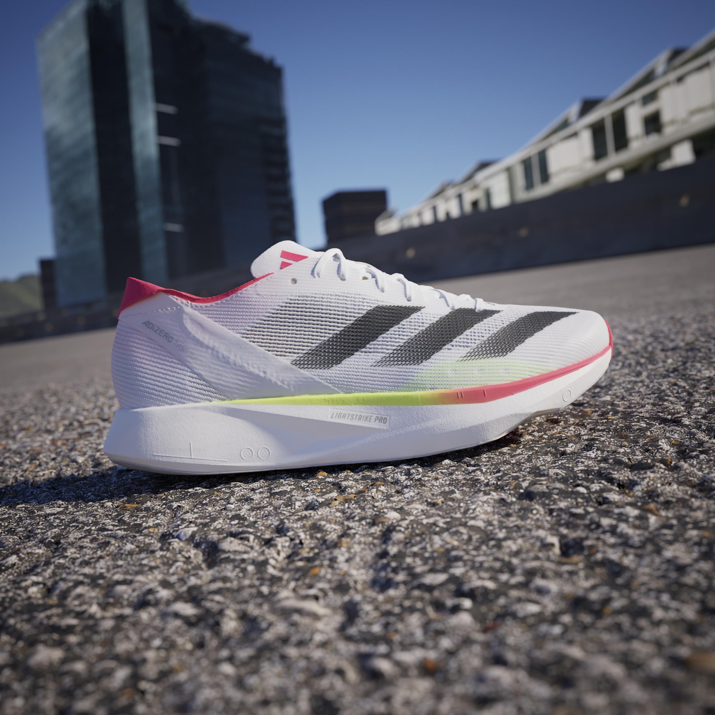 Adizero Takumi Sen 10 Shoes, White, , large image number 7