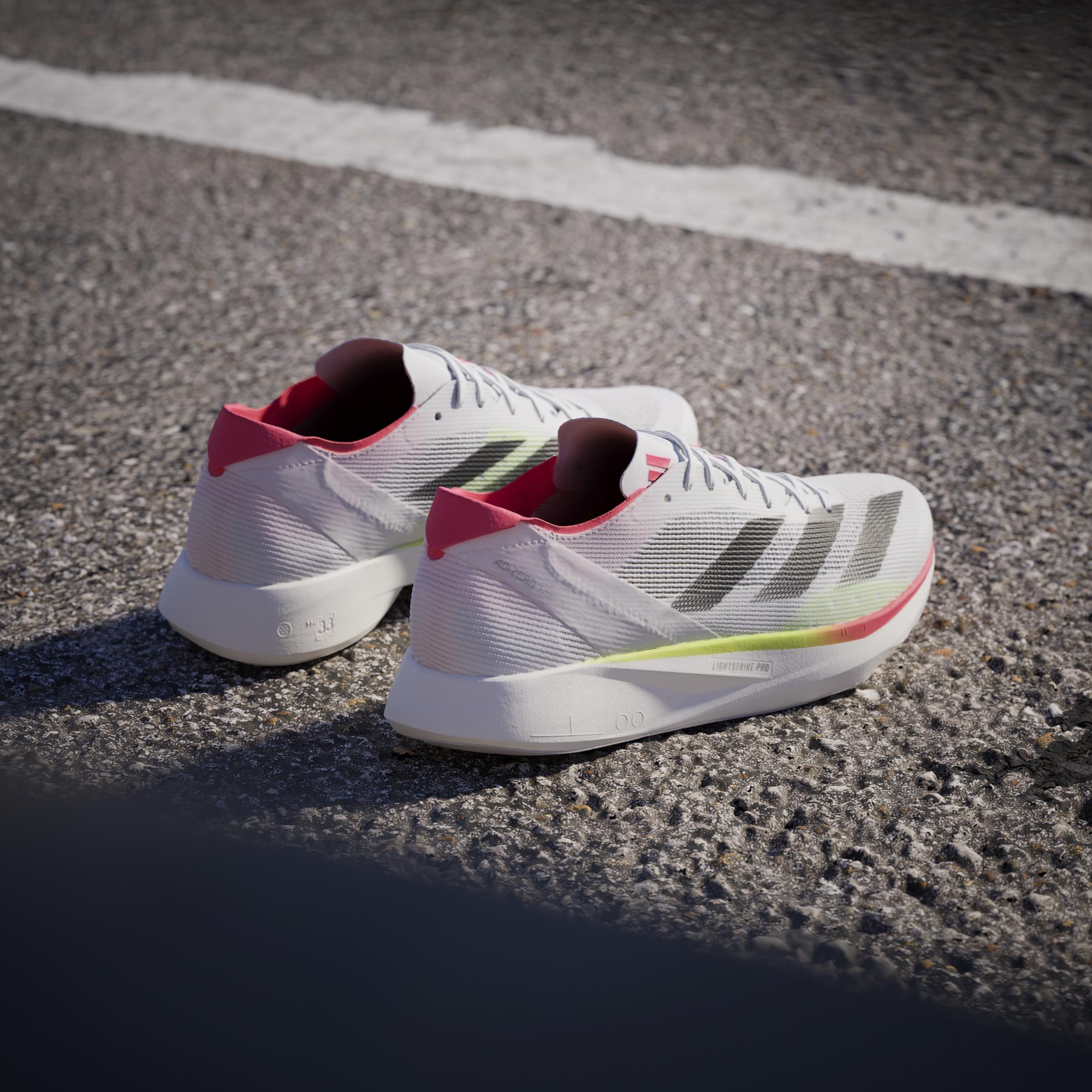 Adizero Takumi Sen 10 Shoes, White, , large image number 10