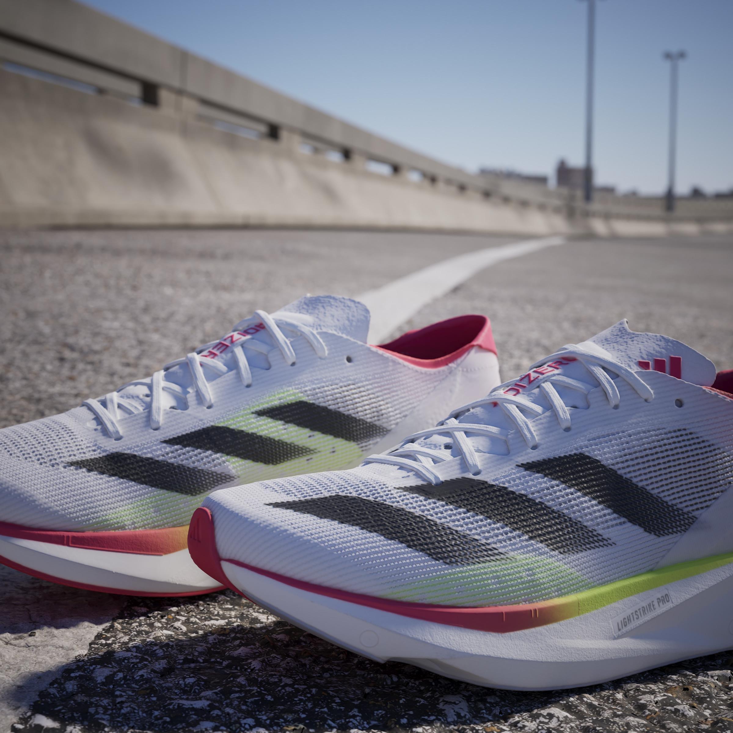 Adizero Takumi Sen 10 Shoes, White, , large image number 14
