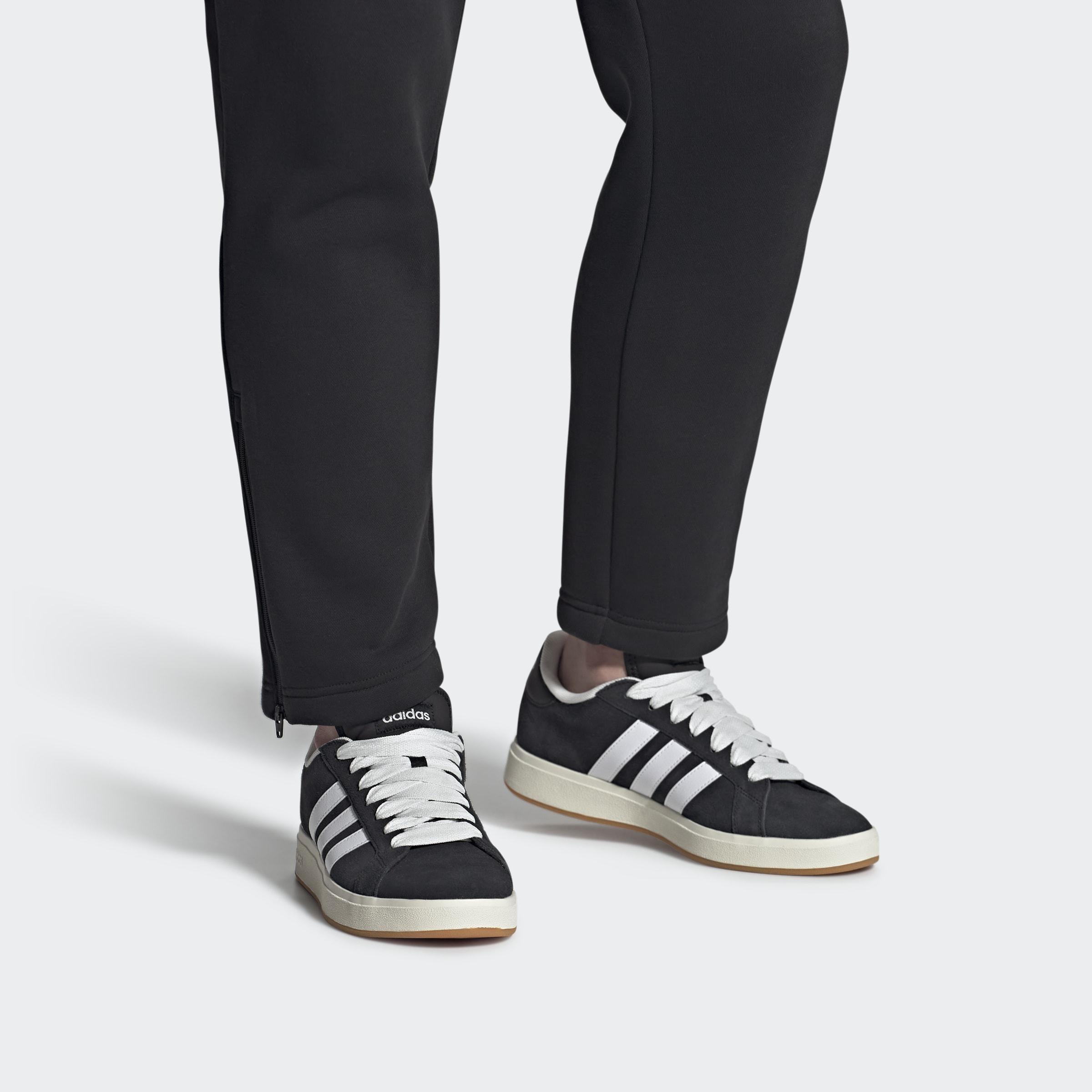 Grand Court Base 00s Shoes, Black, A701_ONE, large image number 2