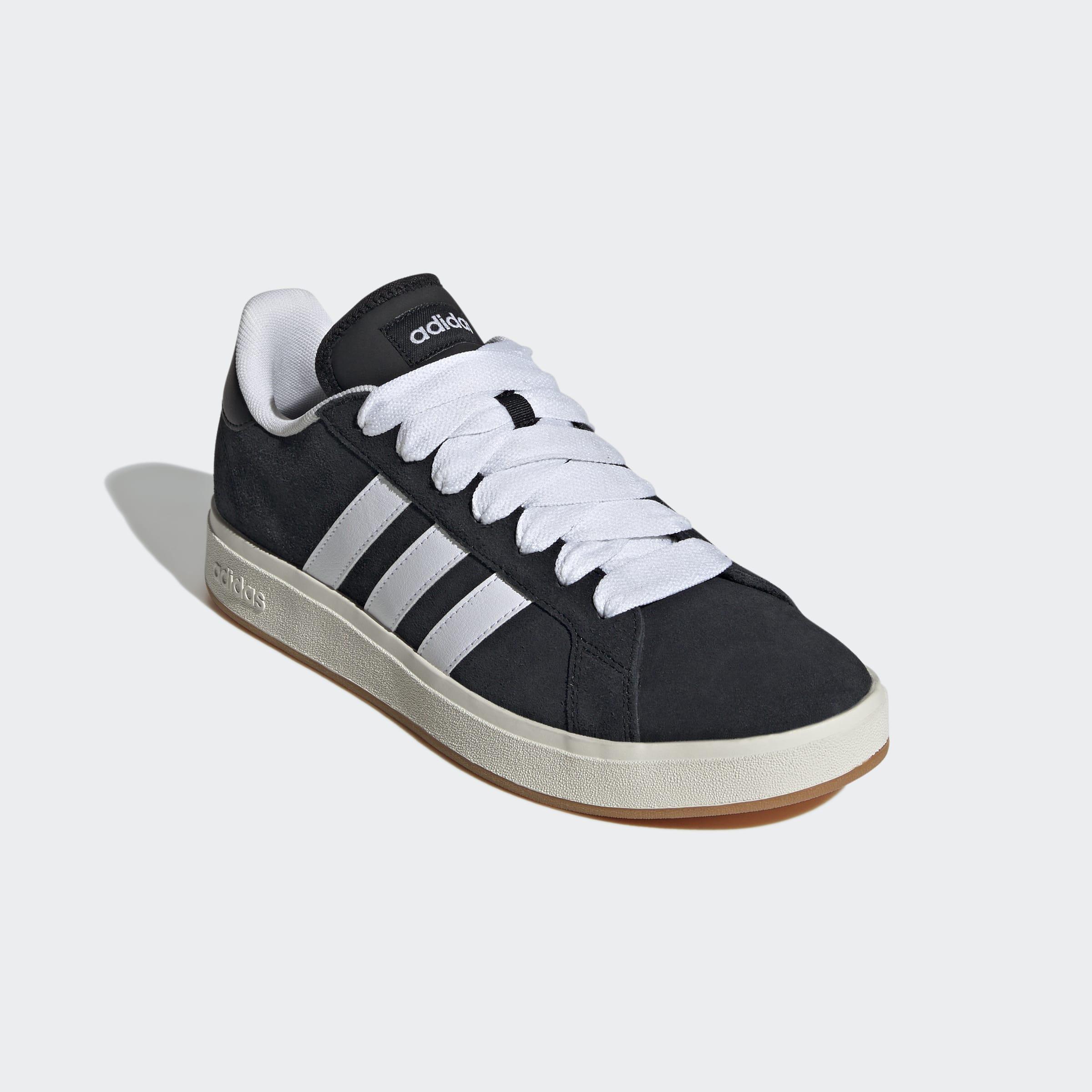 Grand Court Base 00s Shoes, Black, A701_ONE, large image number 3