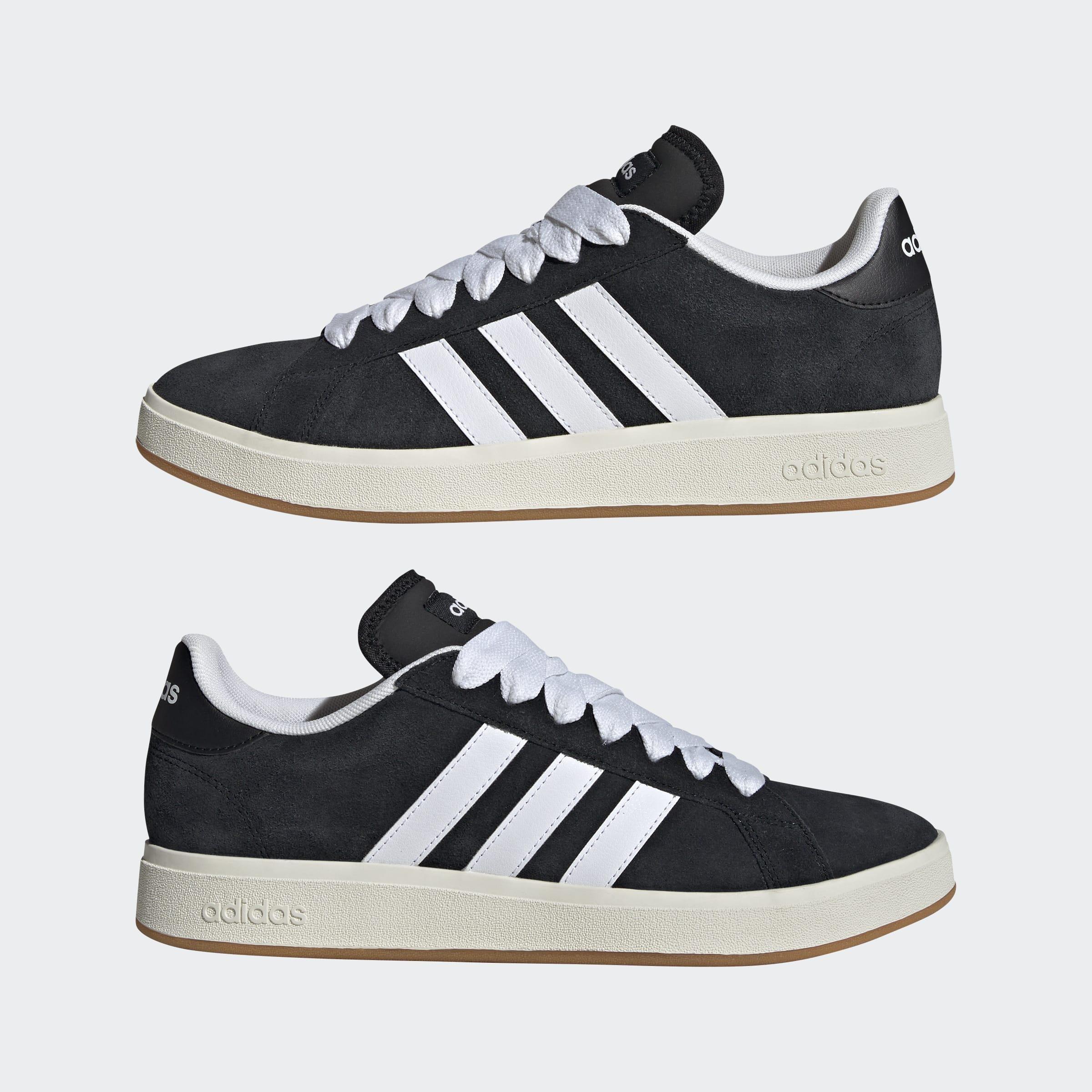 Grand Court Base 00s Shoes, Black, A701_ONE, large image number 7