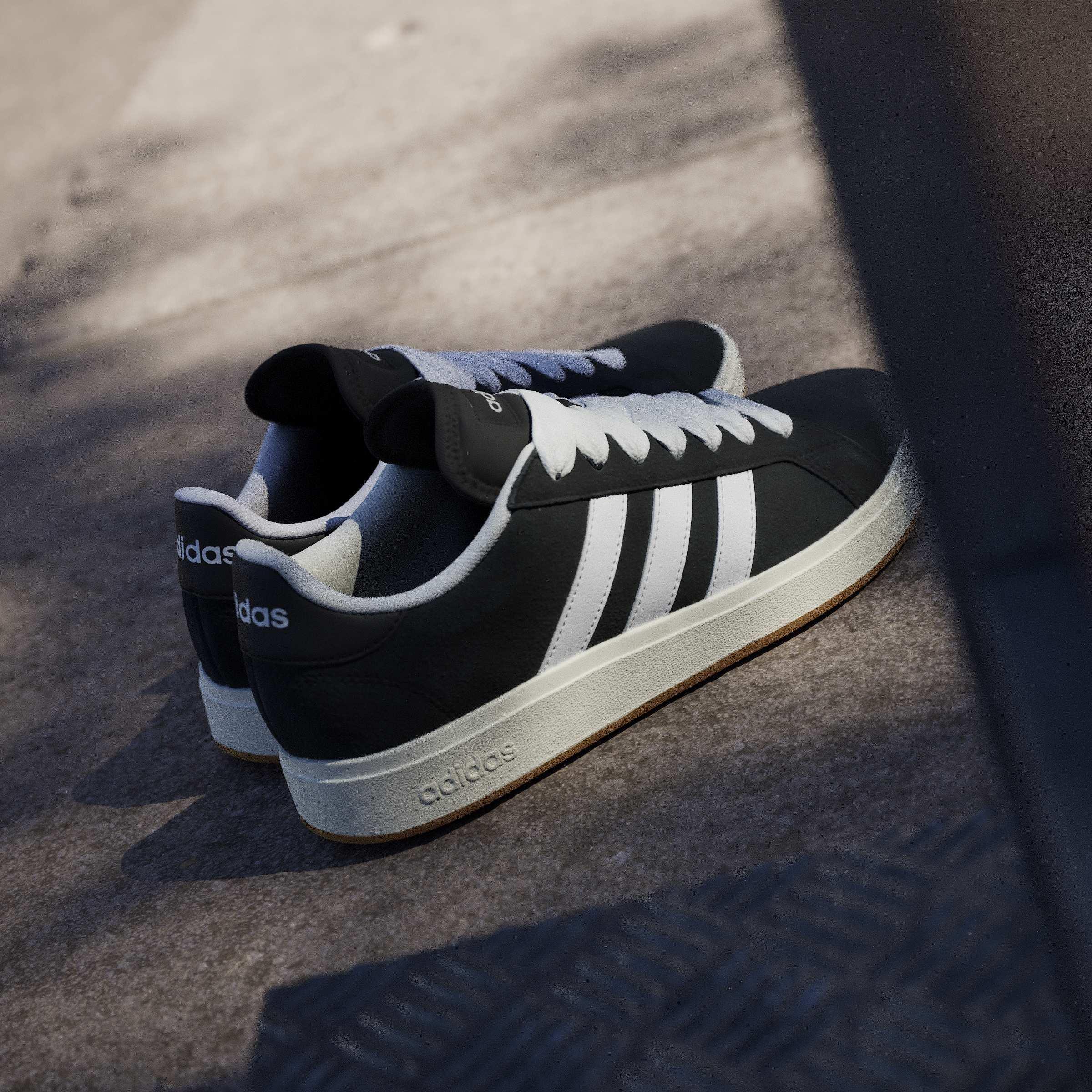 Grand Court Base 00s Shoes, Black, A701_ONE, large image number 11