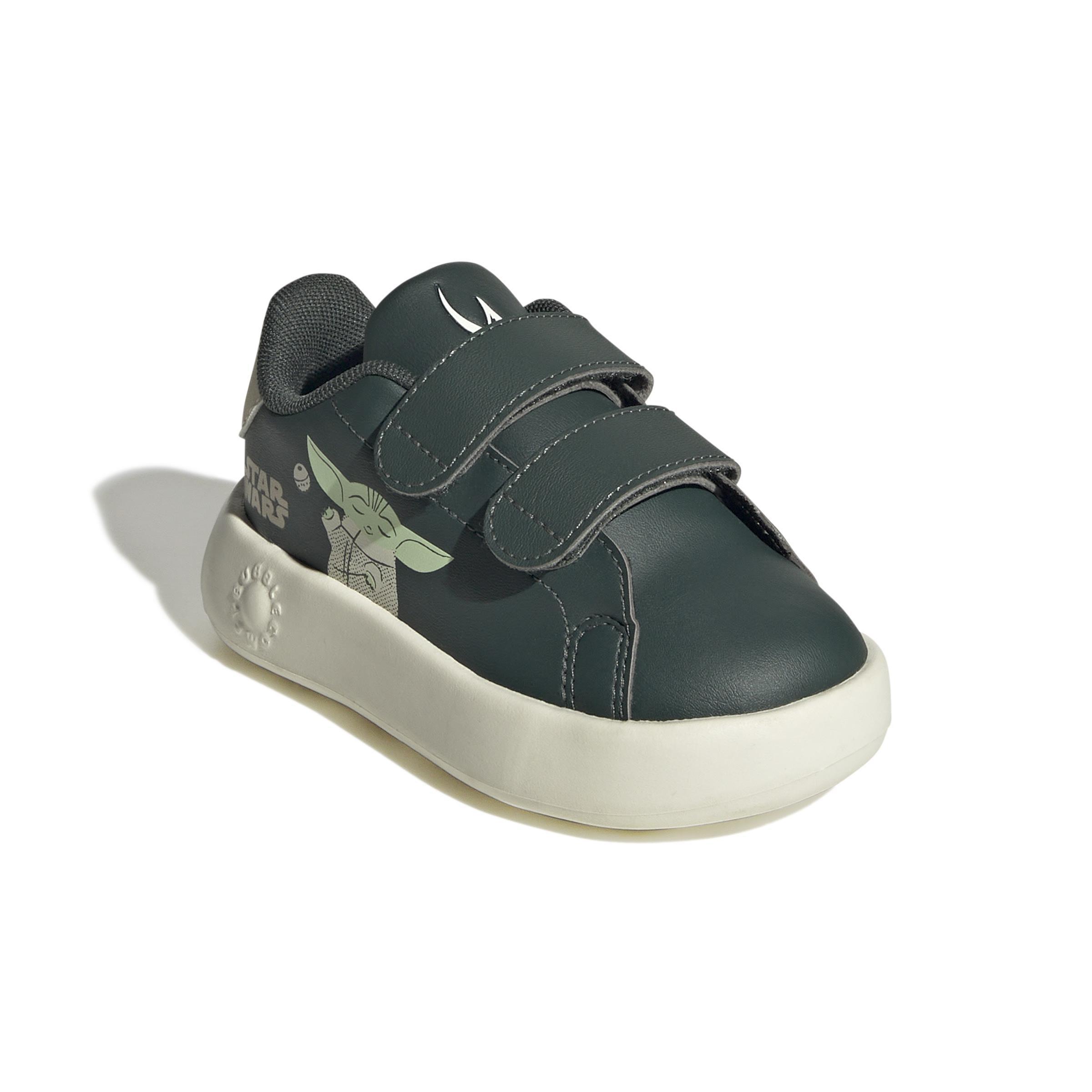 Unisex Kids adidas x Star Wars Advantage Shoes, Green, , large image number 2