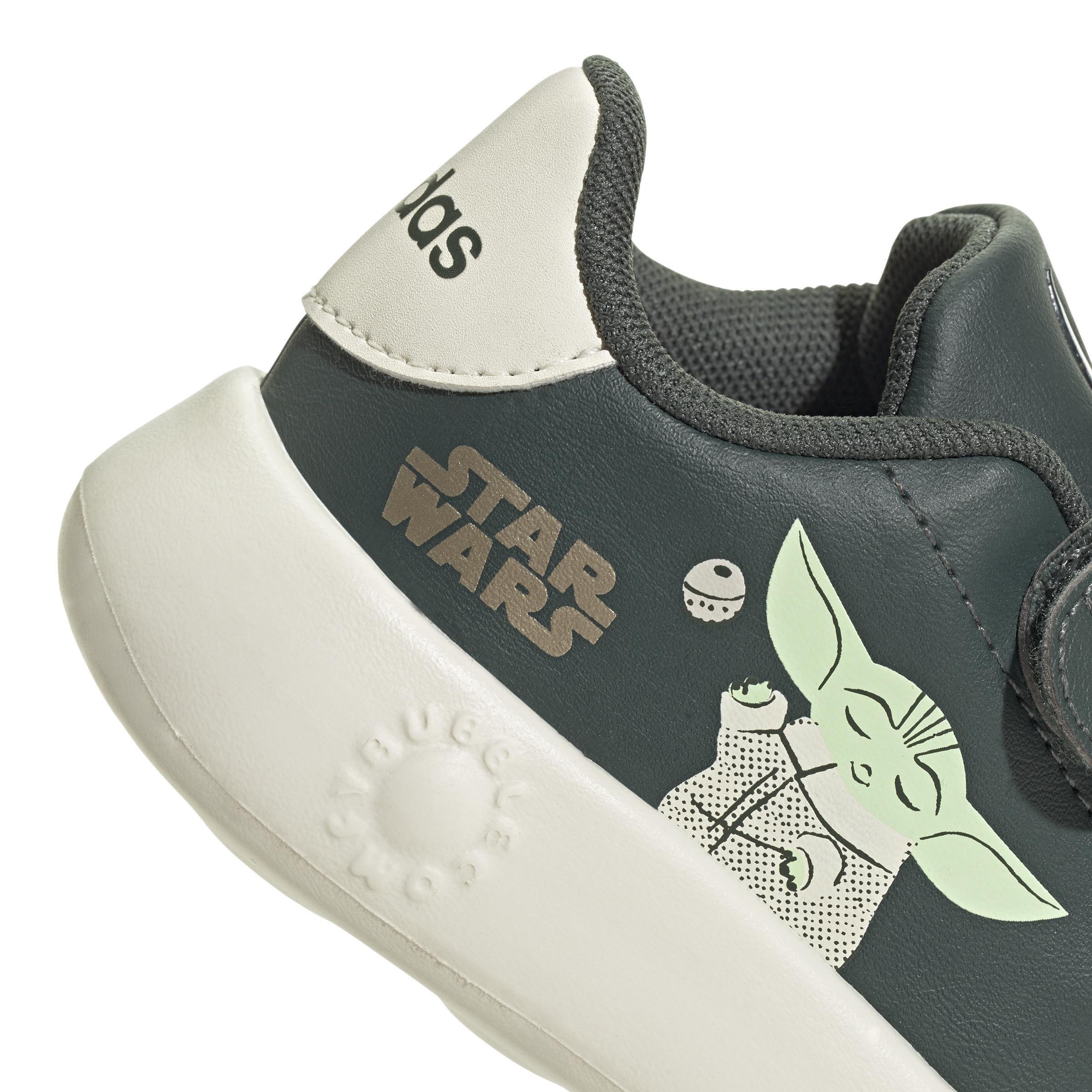 Unisex adidas x Star Wars Advantage Shoes, Green, A701_ONE, large image number 5