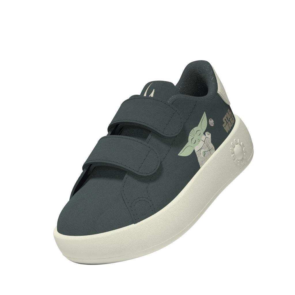 Unisex Kids adidas x Star Wars Advantage Shoes, Green, , large image number 9