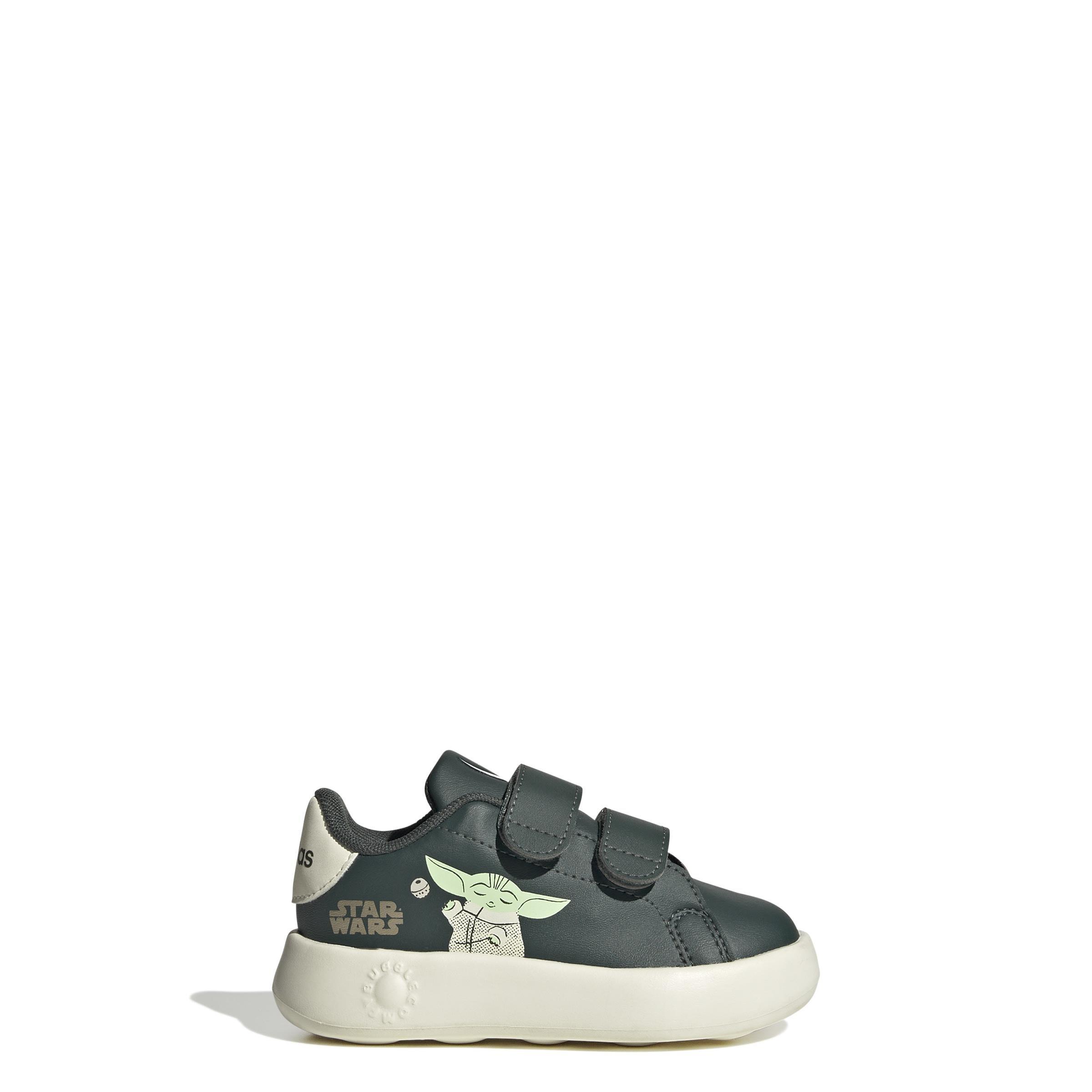 Unisex Kids adidas x Star Wars Advantage Shoes, Green, , large image number 13