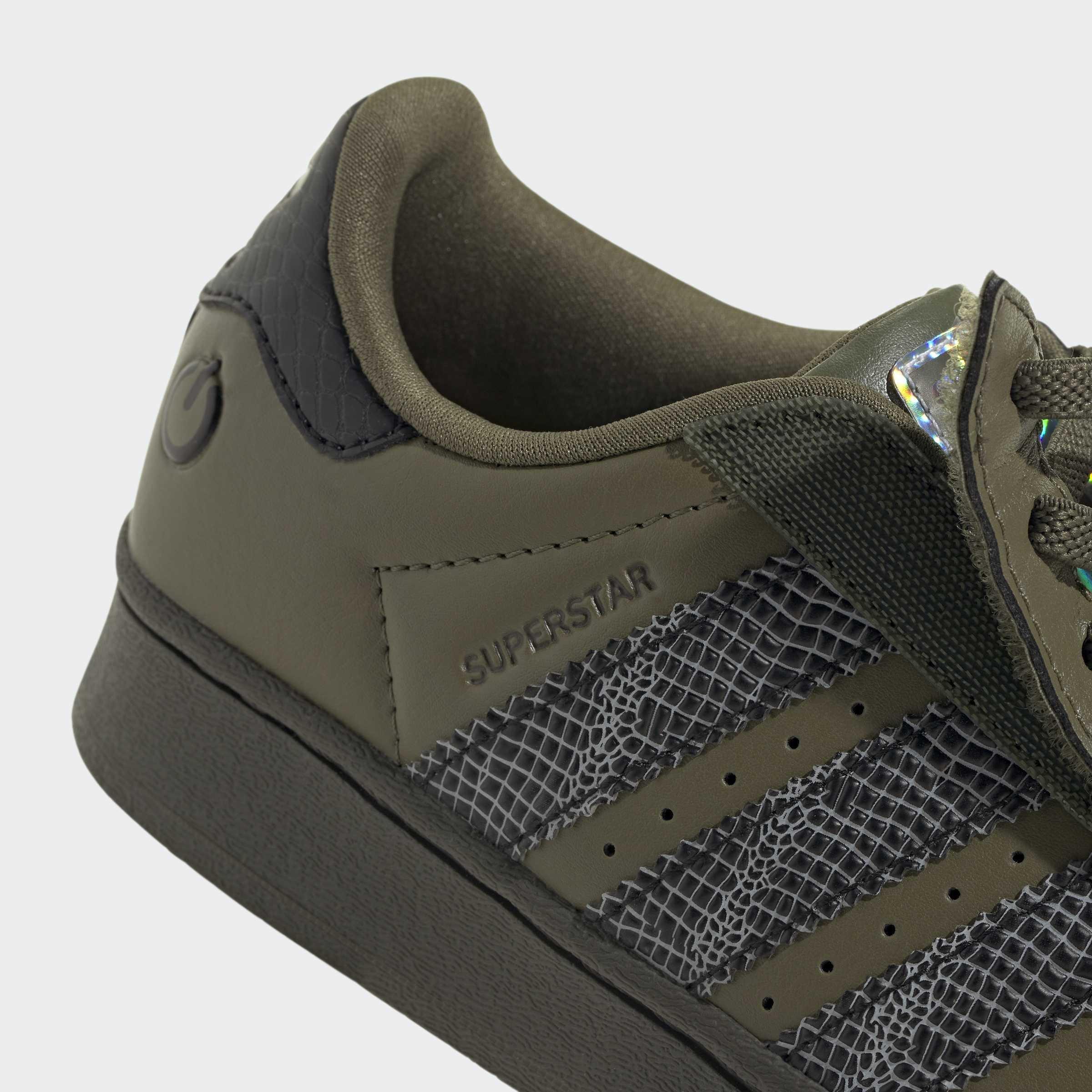 Kids Unisex Superstar Led Lights Comfort Closure Elastic Lace Shoes, Green, A701_ONE, large image number 7
