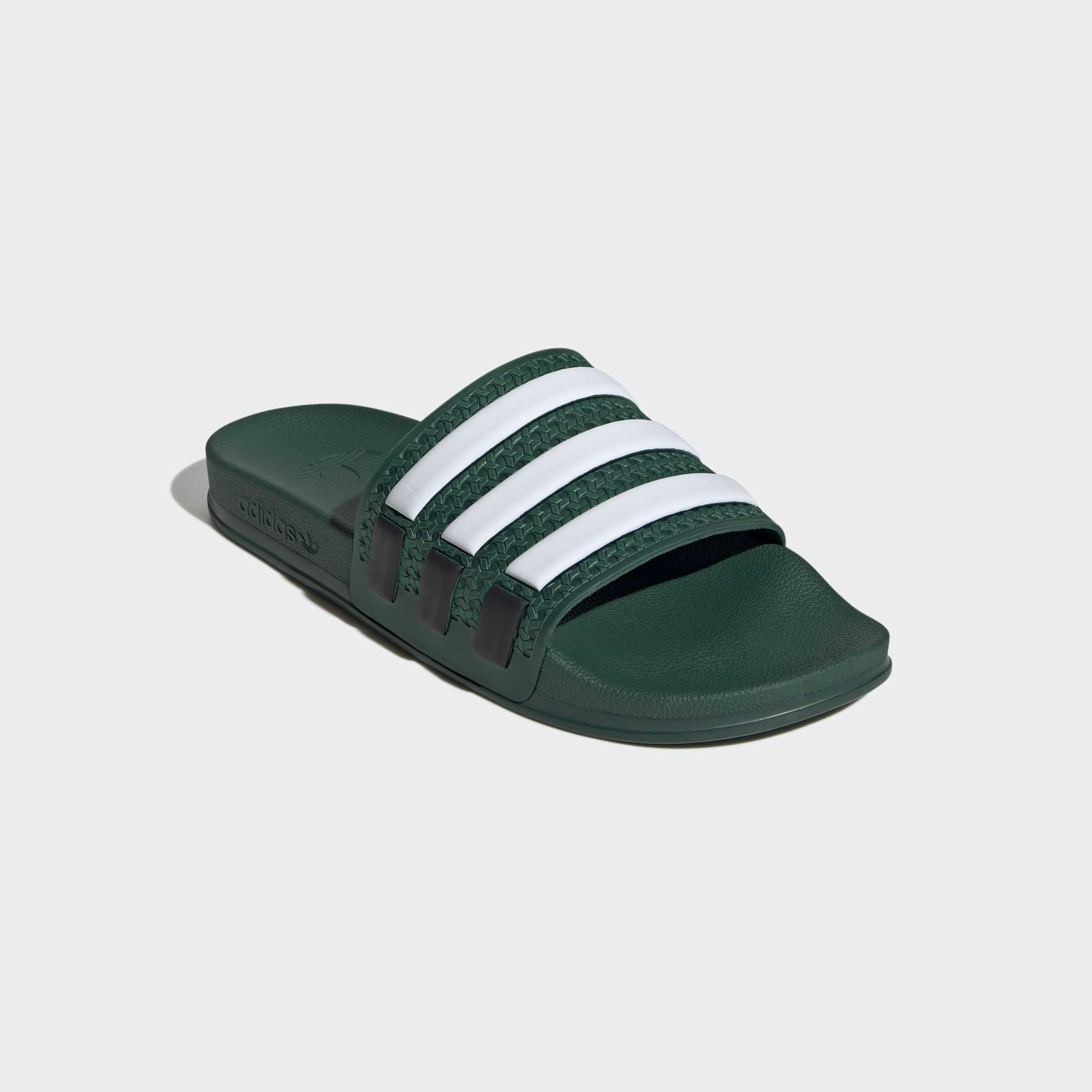Unisex Adilette Og Cf Slides, Green, A701_ONE, large image number 2