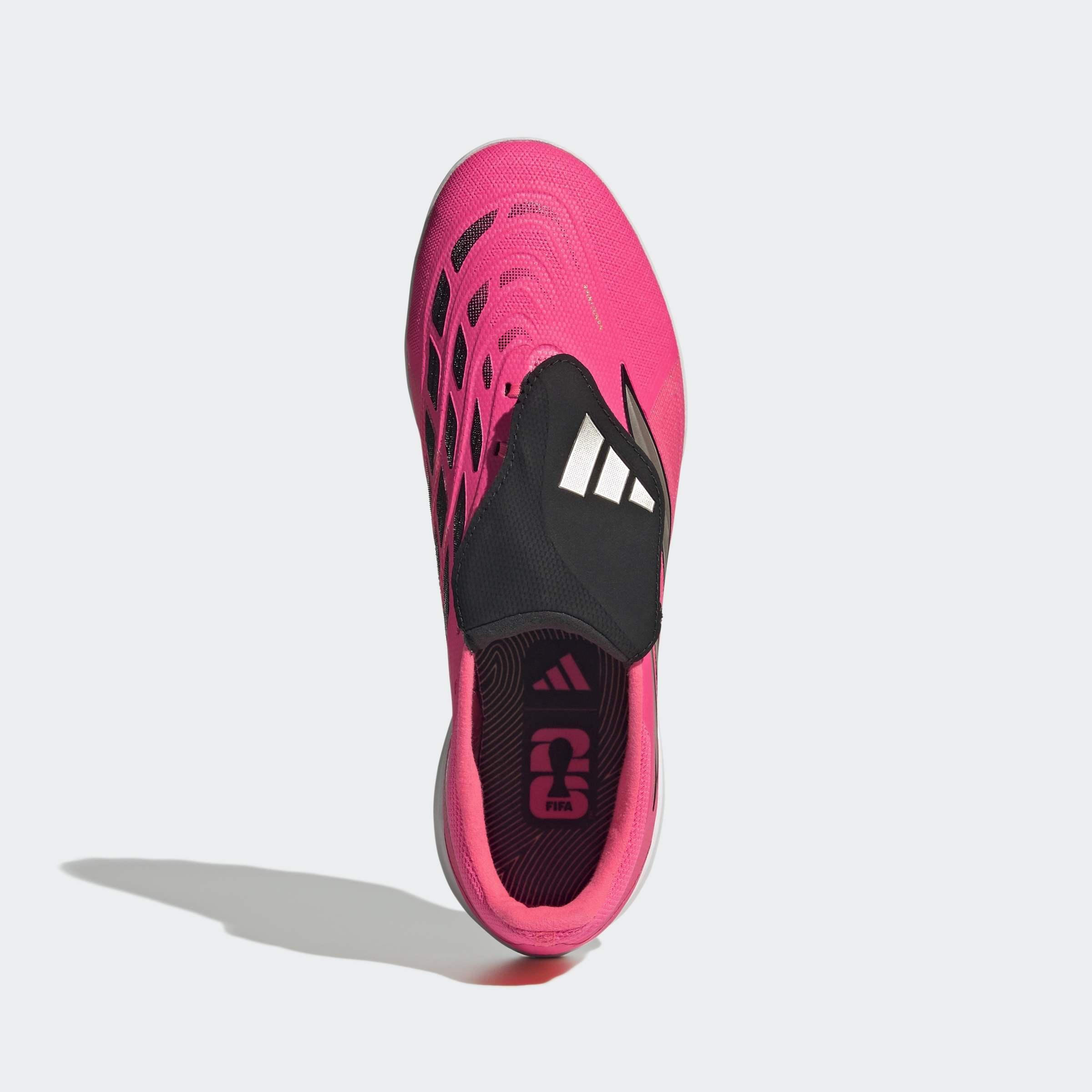 Unisex PREDATOR LEAGUE Fold-Over Tongue Turf Football Boots, Pink