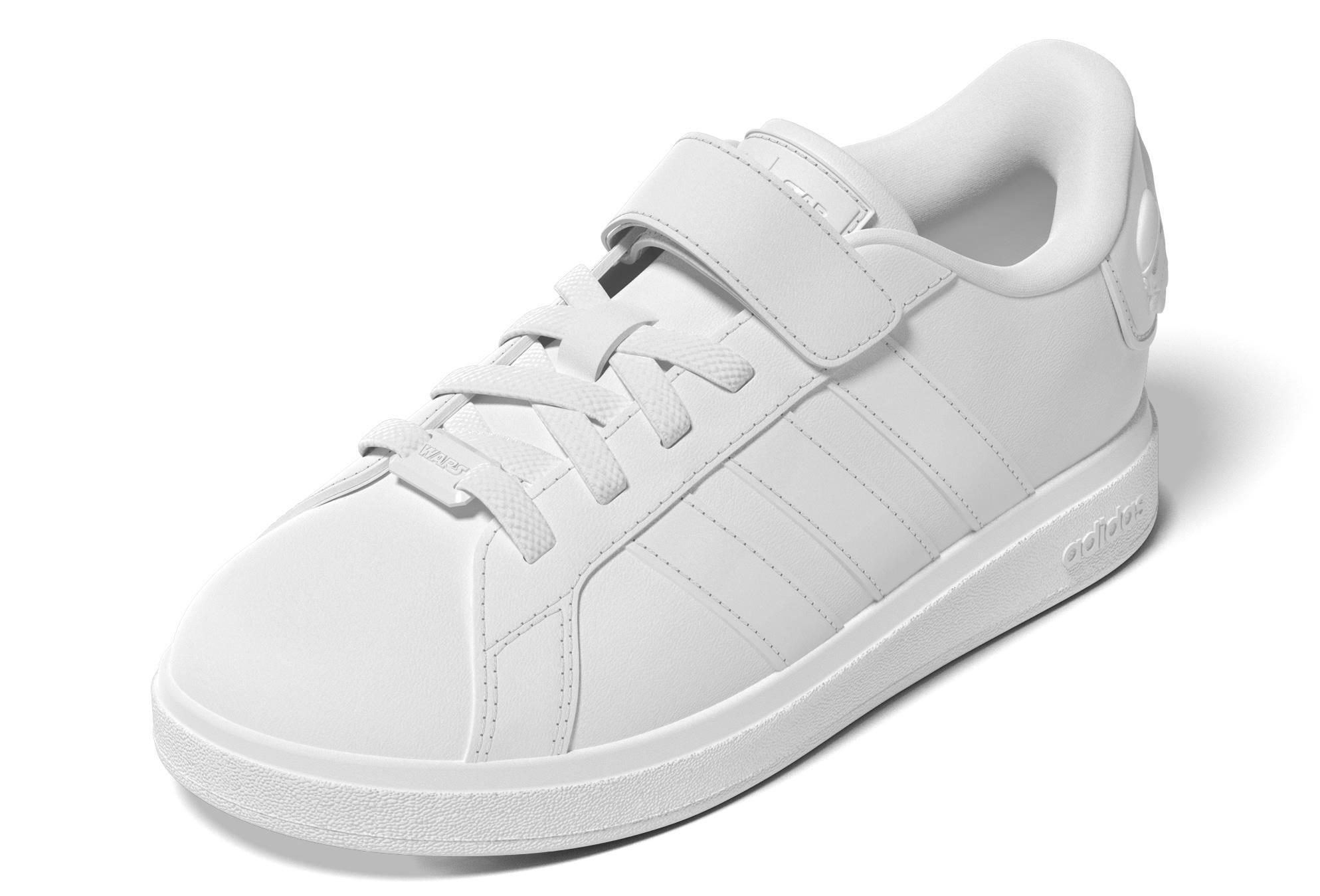Unisex Kids Star Wars Grand Court 2.0 Shoes, White, A701_ONE, large image number 9
