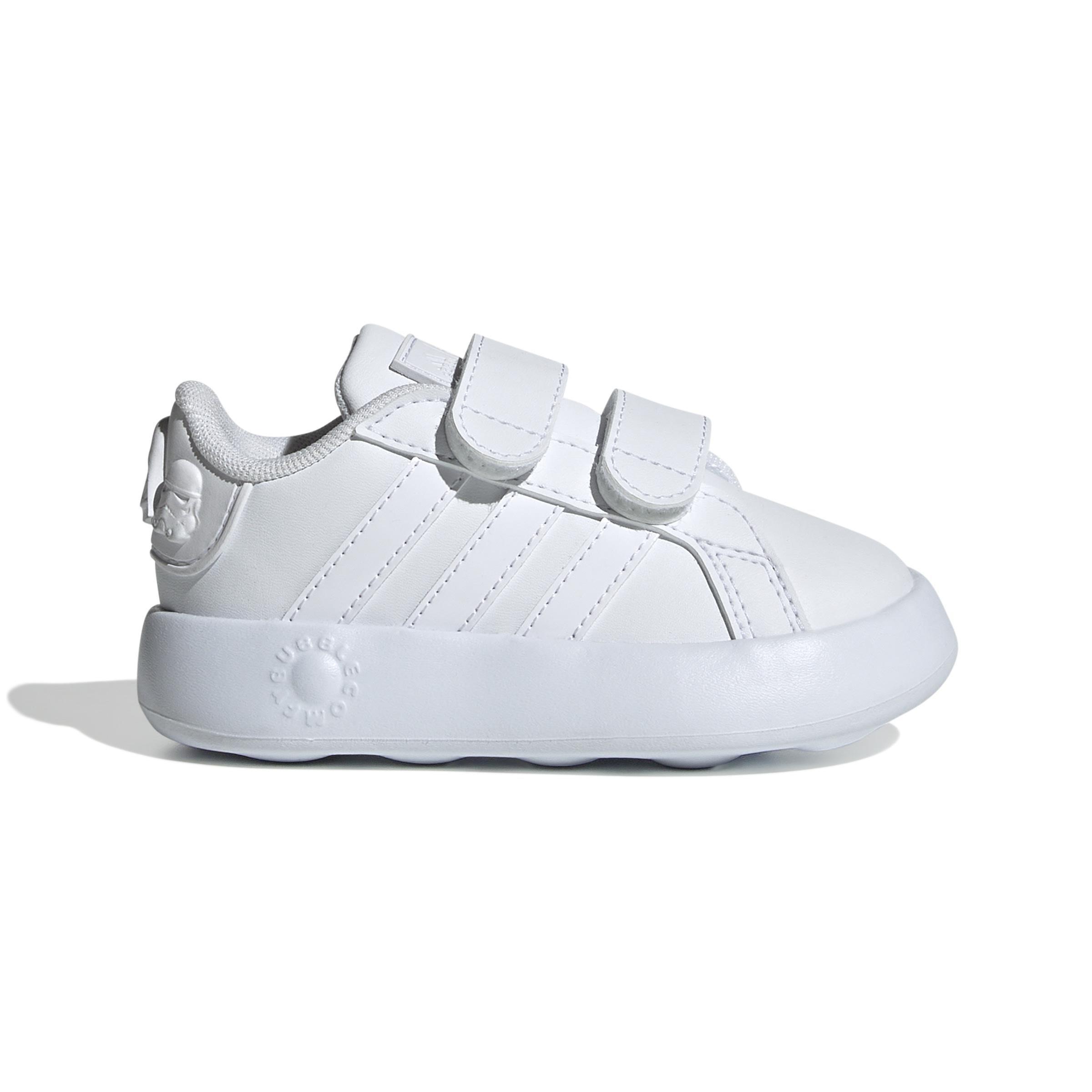 Unisex Kids Star Wars Grand Court 2.0 Shoes, White, A701_ONE, large image number 0