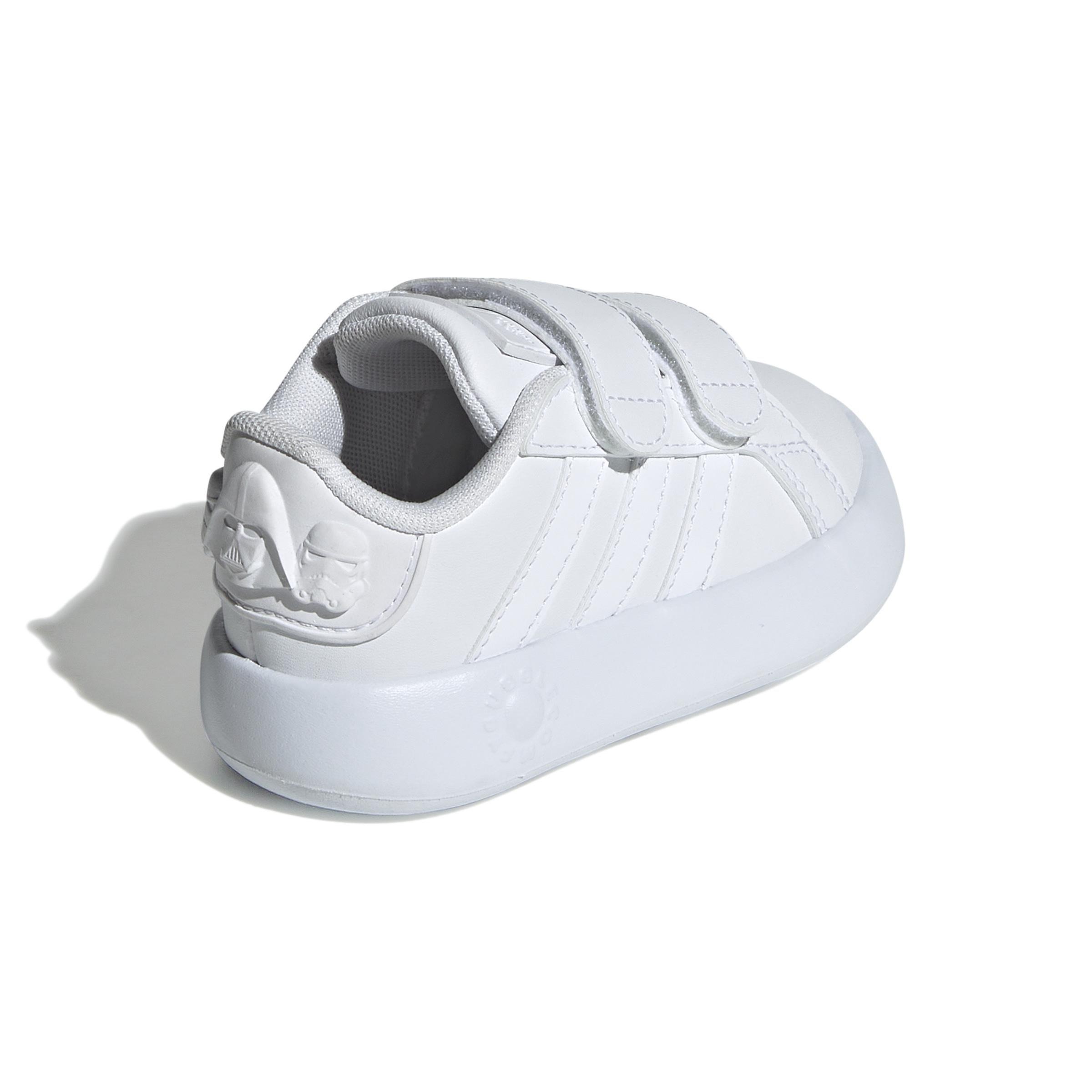 Unisex Kids Star Wars Grand Court 2.0 Shoes, White, A701_ONE, large image number 3