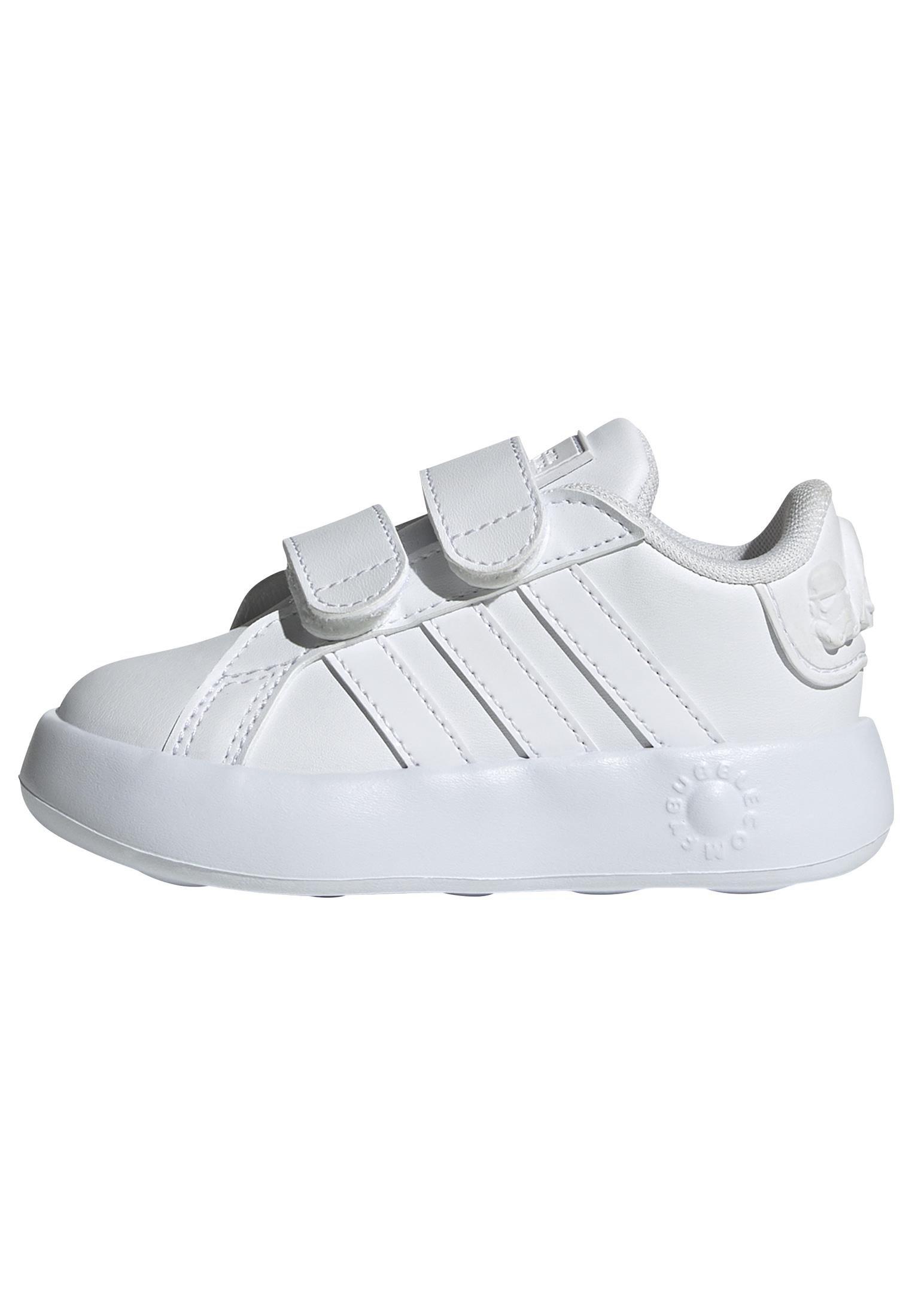 Unisex Kids Star Wars Grand Court 2.0 Shoes, White, A701_ONE, large image number 6