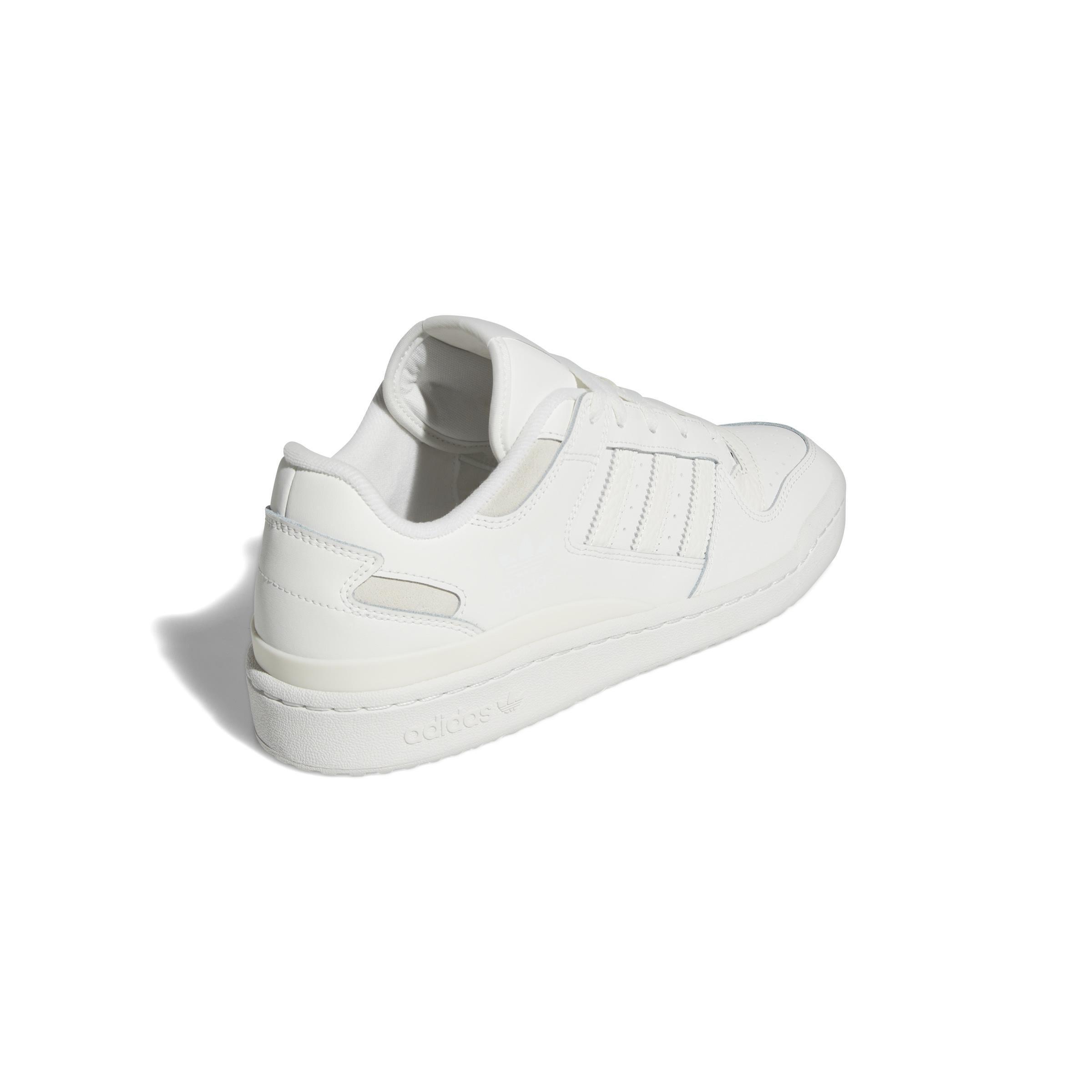 Men Forum Low Cl Shoes, White, A701_ONE, large image number 3