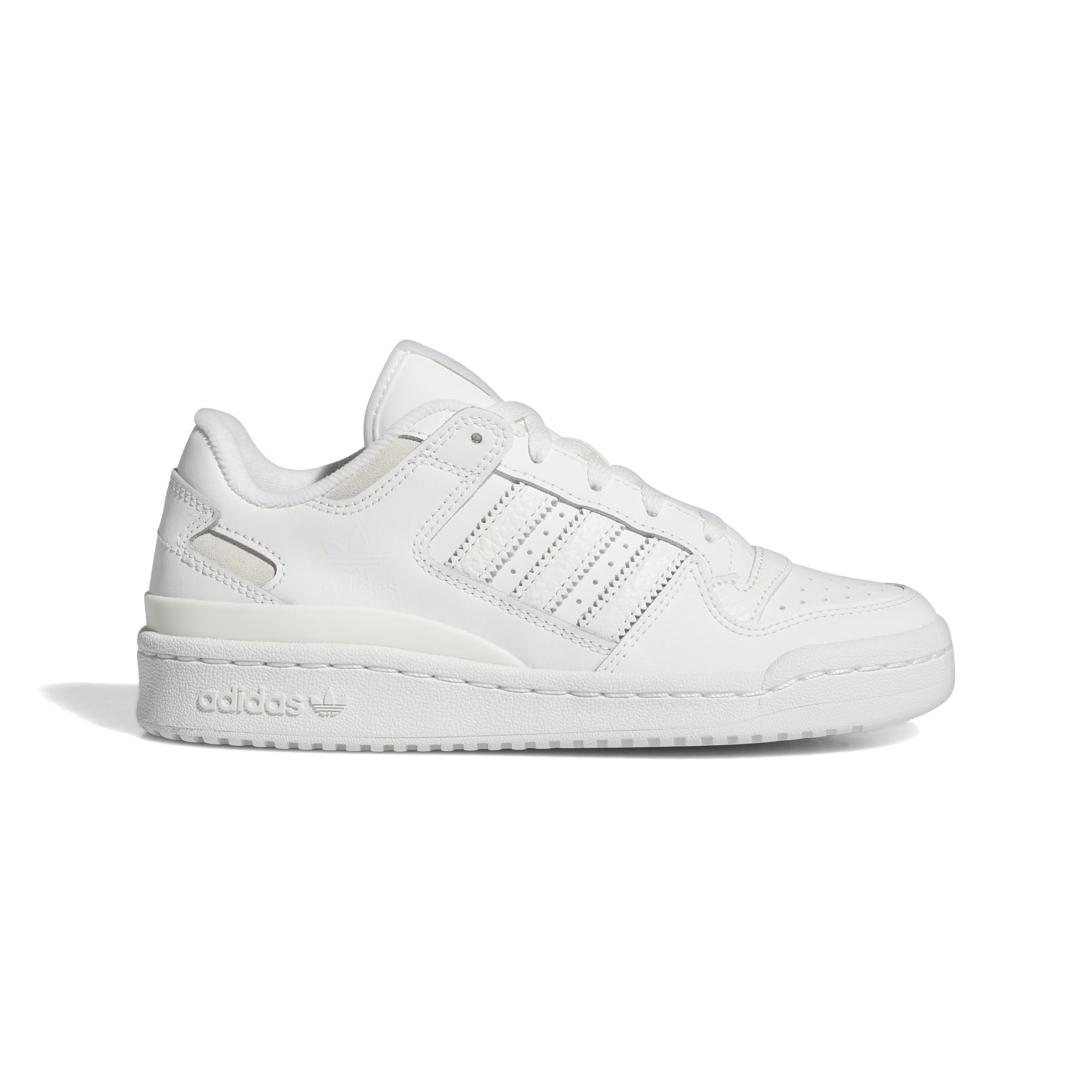Unisex Kids Forum Low CL Shoes, White, , large image number 0