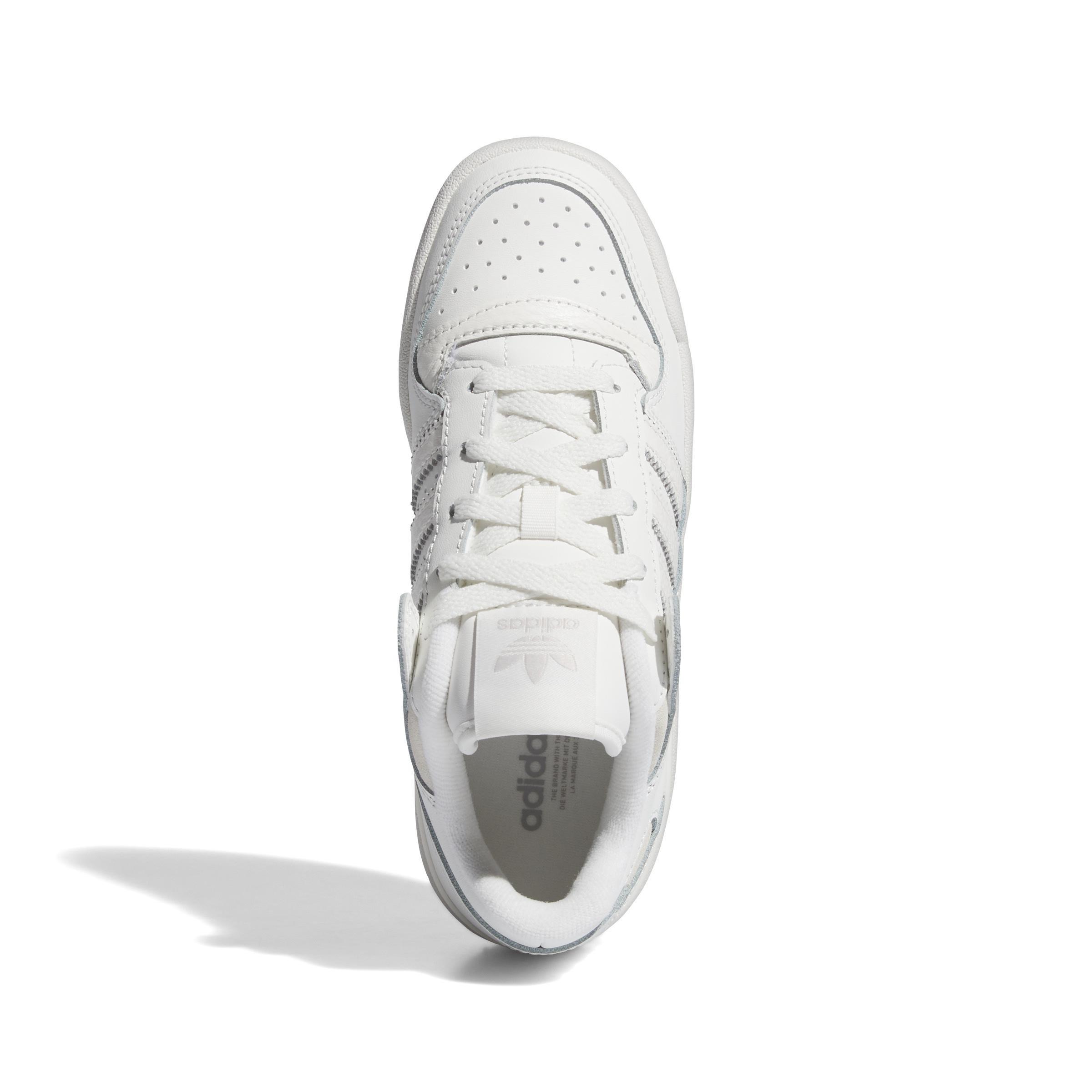 Unisex Kids Forum Low CL Shoes, White, , large image number 1
