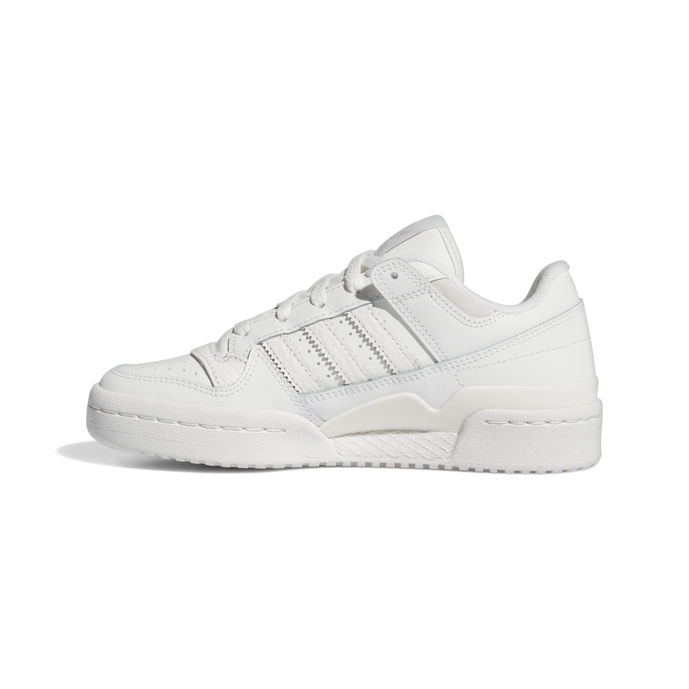 Unisex Kids Forum Low CL Shoes, White, , large image number 7