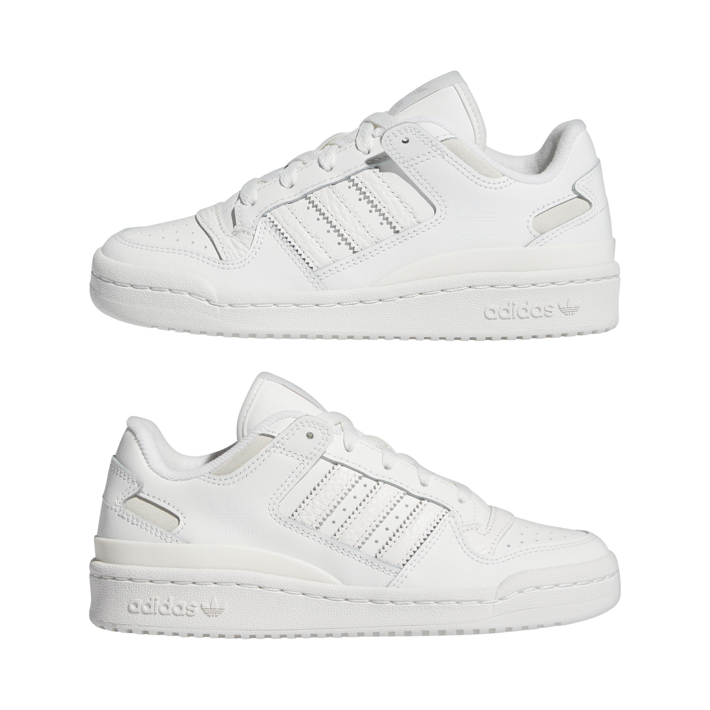 Unisex Kids Forum Low CL Shoes, White, , large image number 8