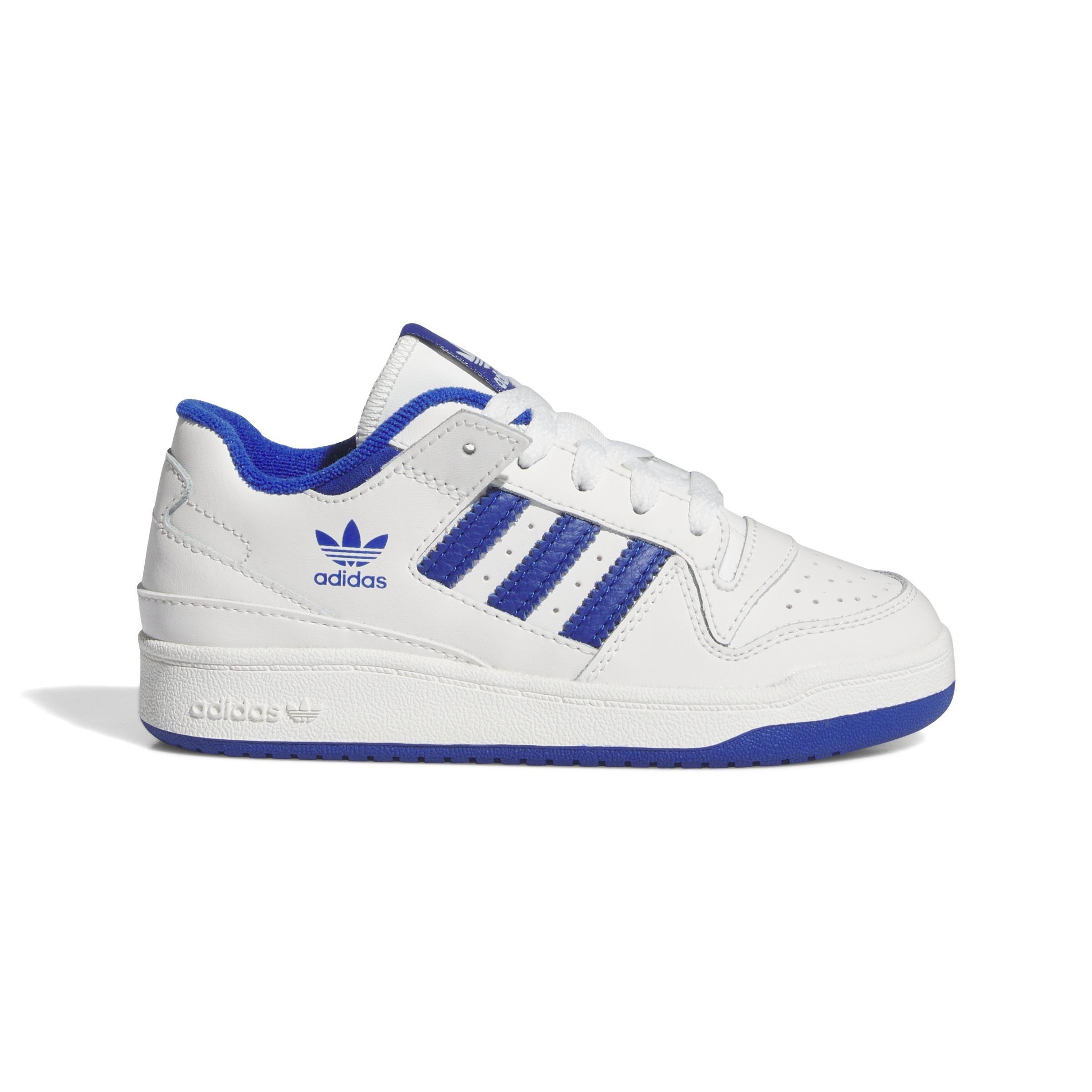 Unisex Kids Forum Low CL Shoes, White, A701_ONE, large image number 0