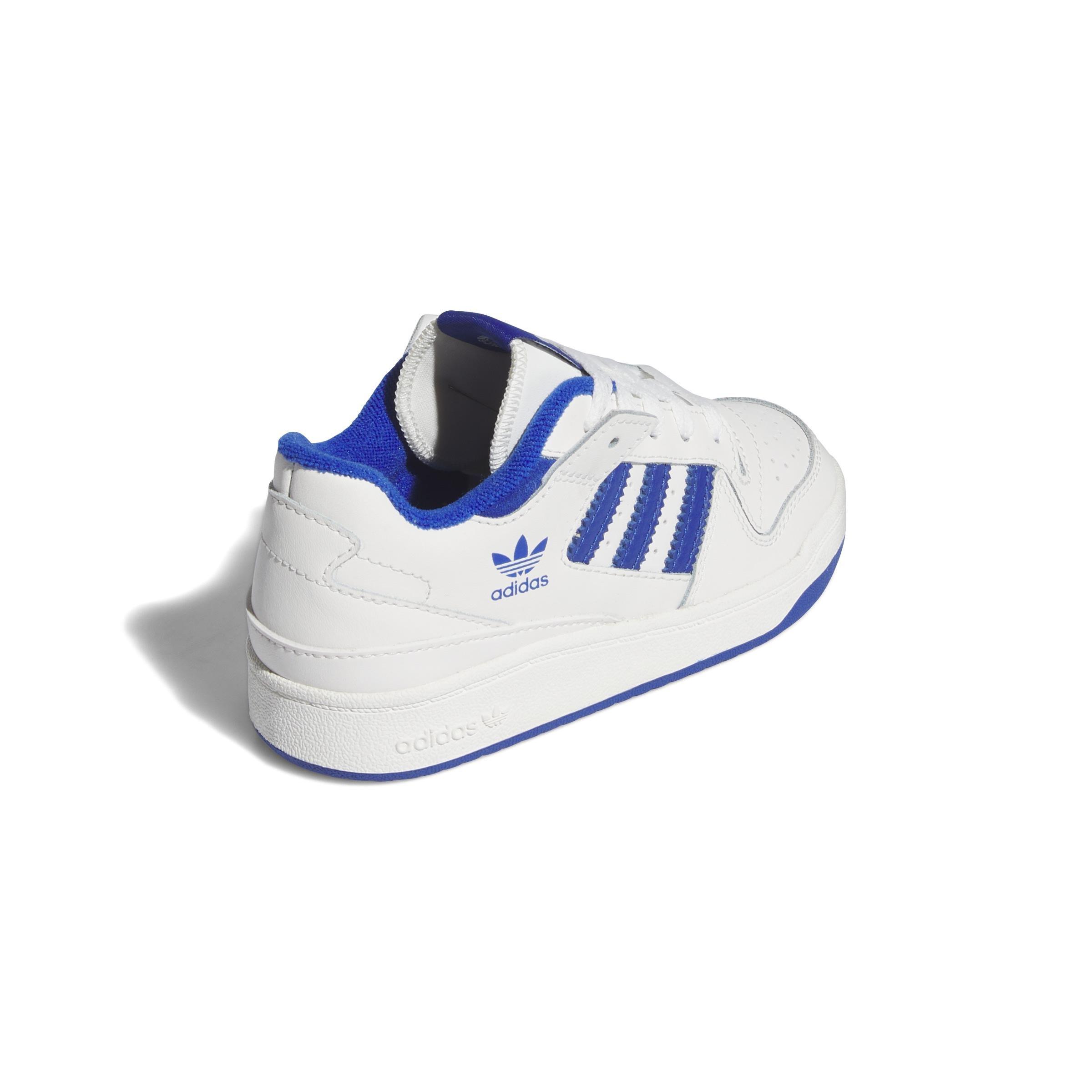 Unisex Kids Forum Low CL Shoes, White, A701_ONE, large image number 3