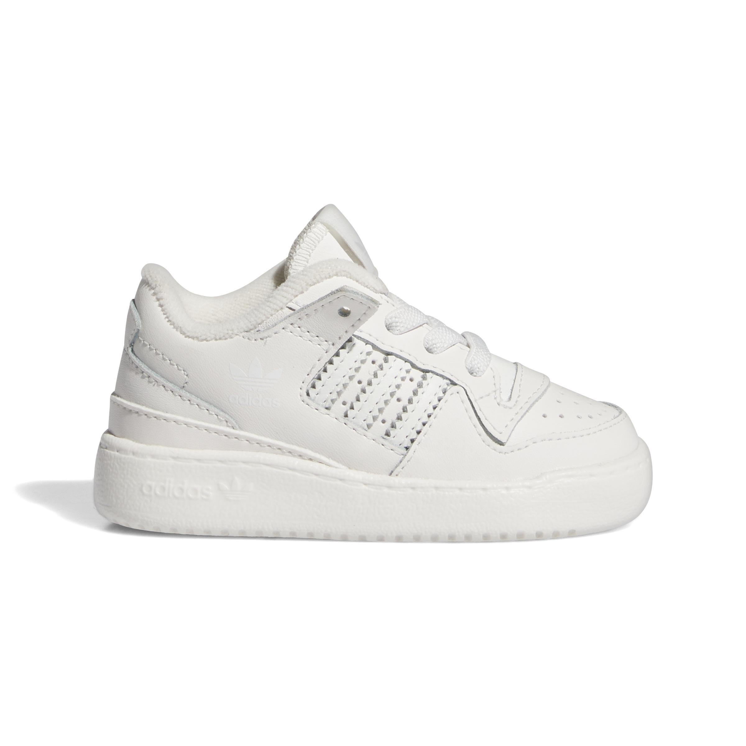Unisex Kids Forum Low Cl Shoes, White, , large image number 0