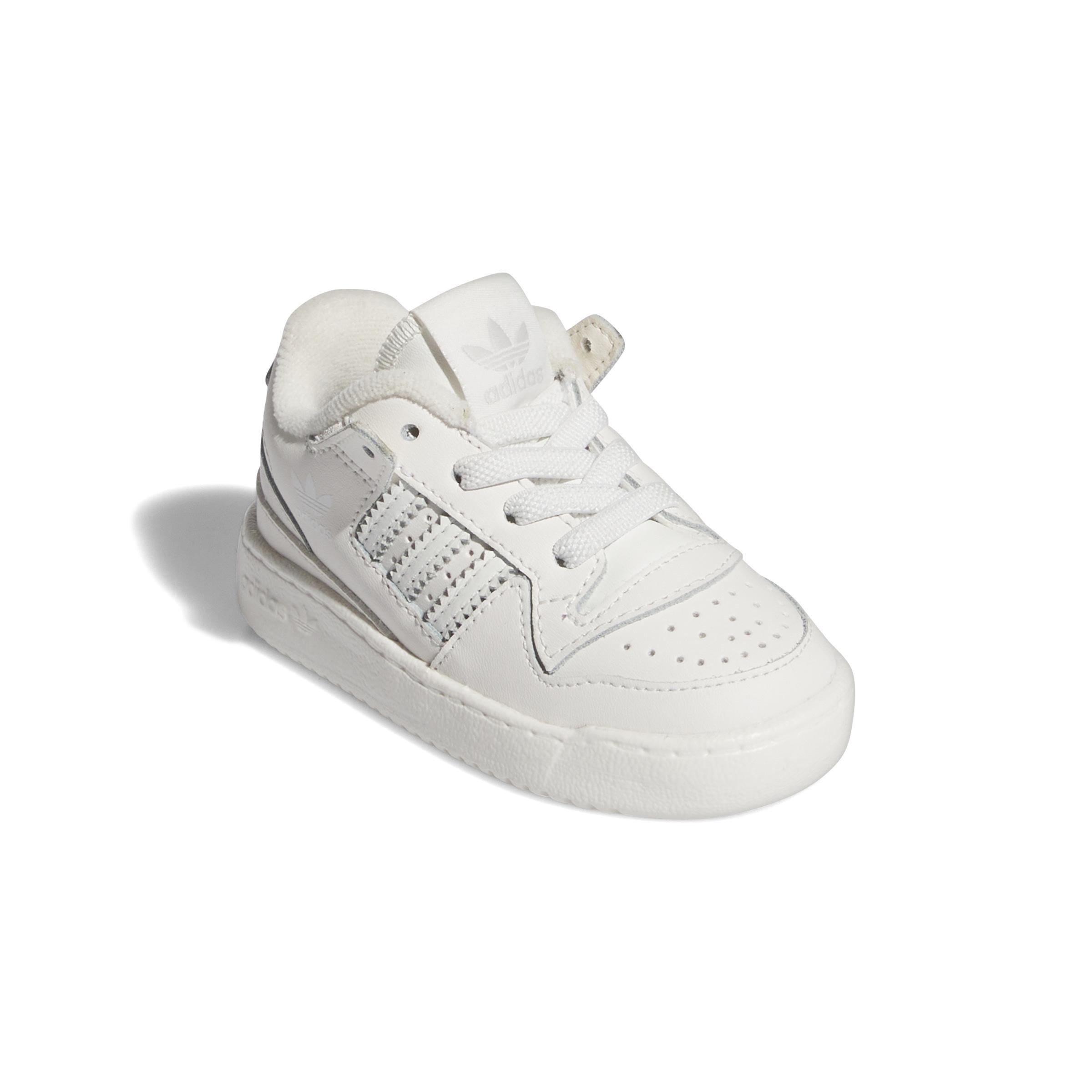 Unisex Kids Forum Low Cl Shoes, White, , large image number 2
