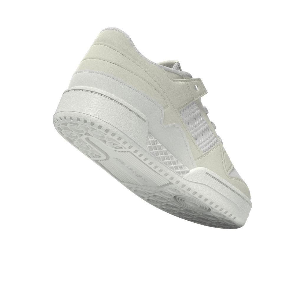 Unisex Kids Forum Low Cl Shoes, White, , large image number 6