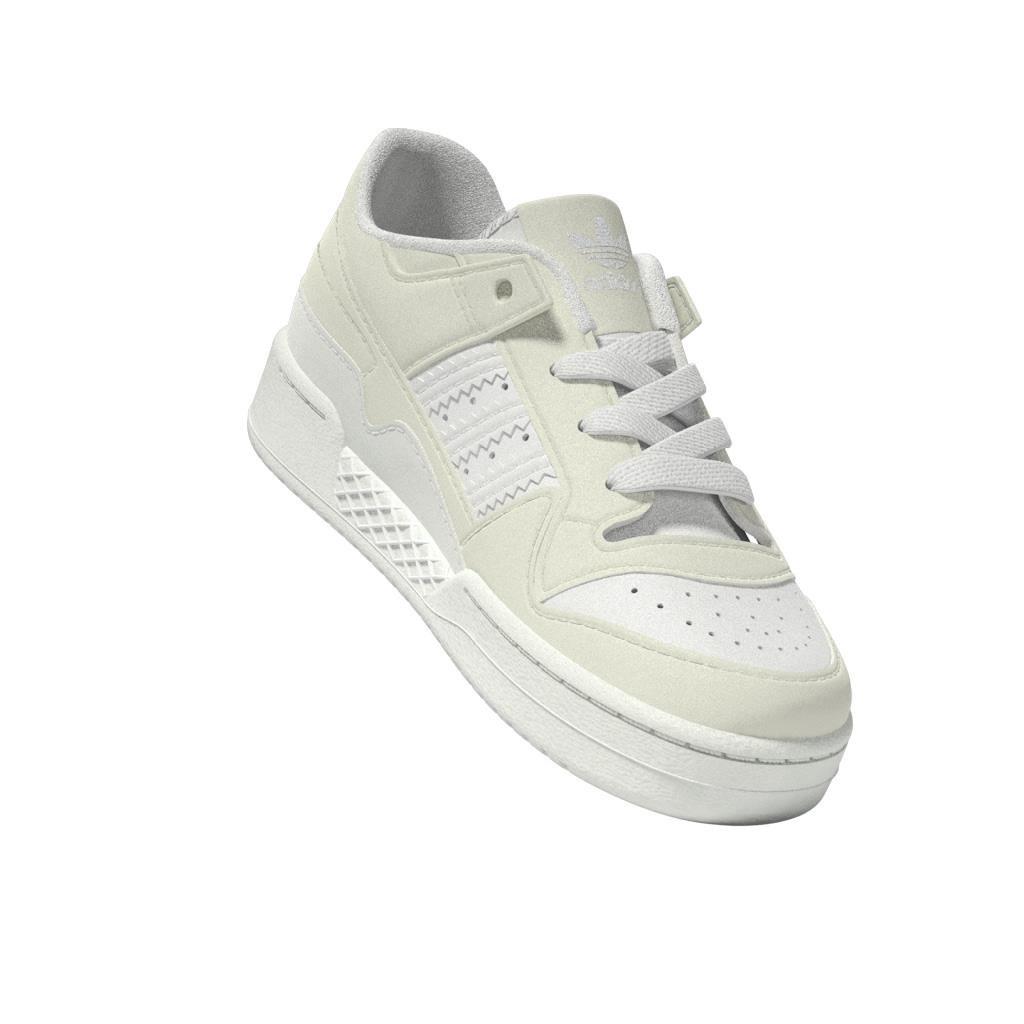 Kids Unisex Forum Low Cl Shoes Kids, White, A701_ONE, large image number 8