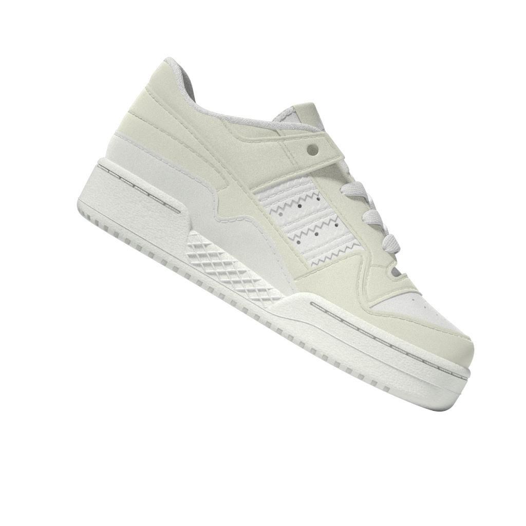 Unisex Kids Forum Low Cl Shoes, White, , large image number 12