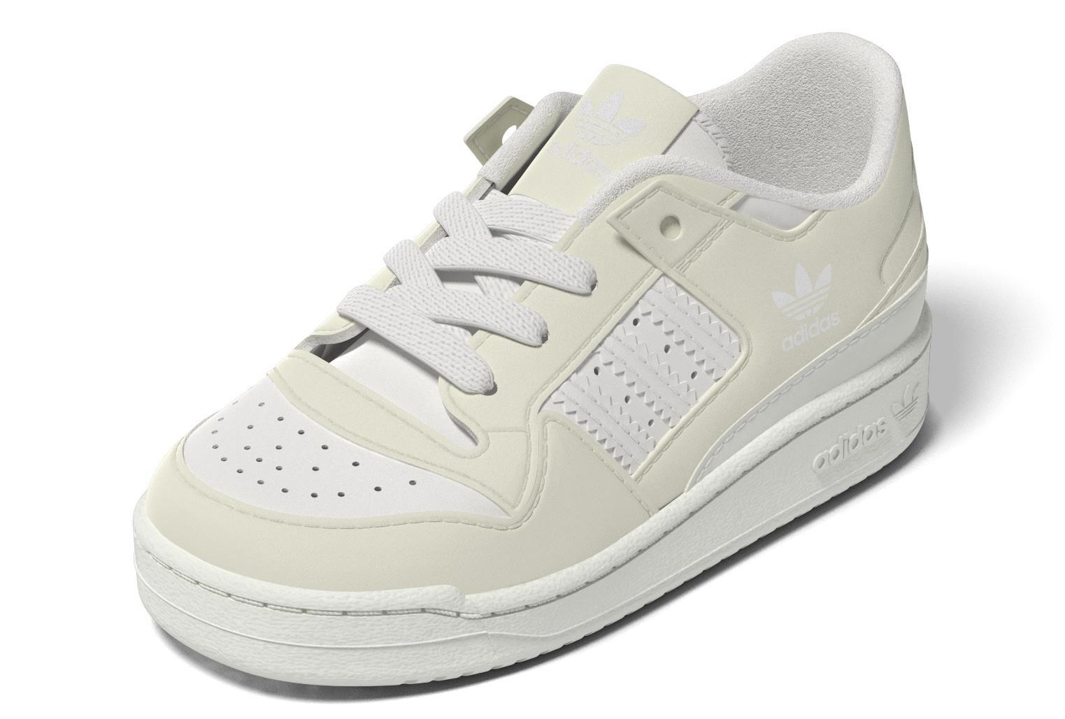 Kids Unisex Forum Low Cl Shoes Kids, White, A701_ONE, large image number 13